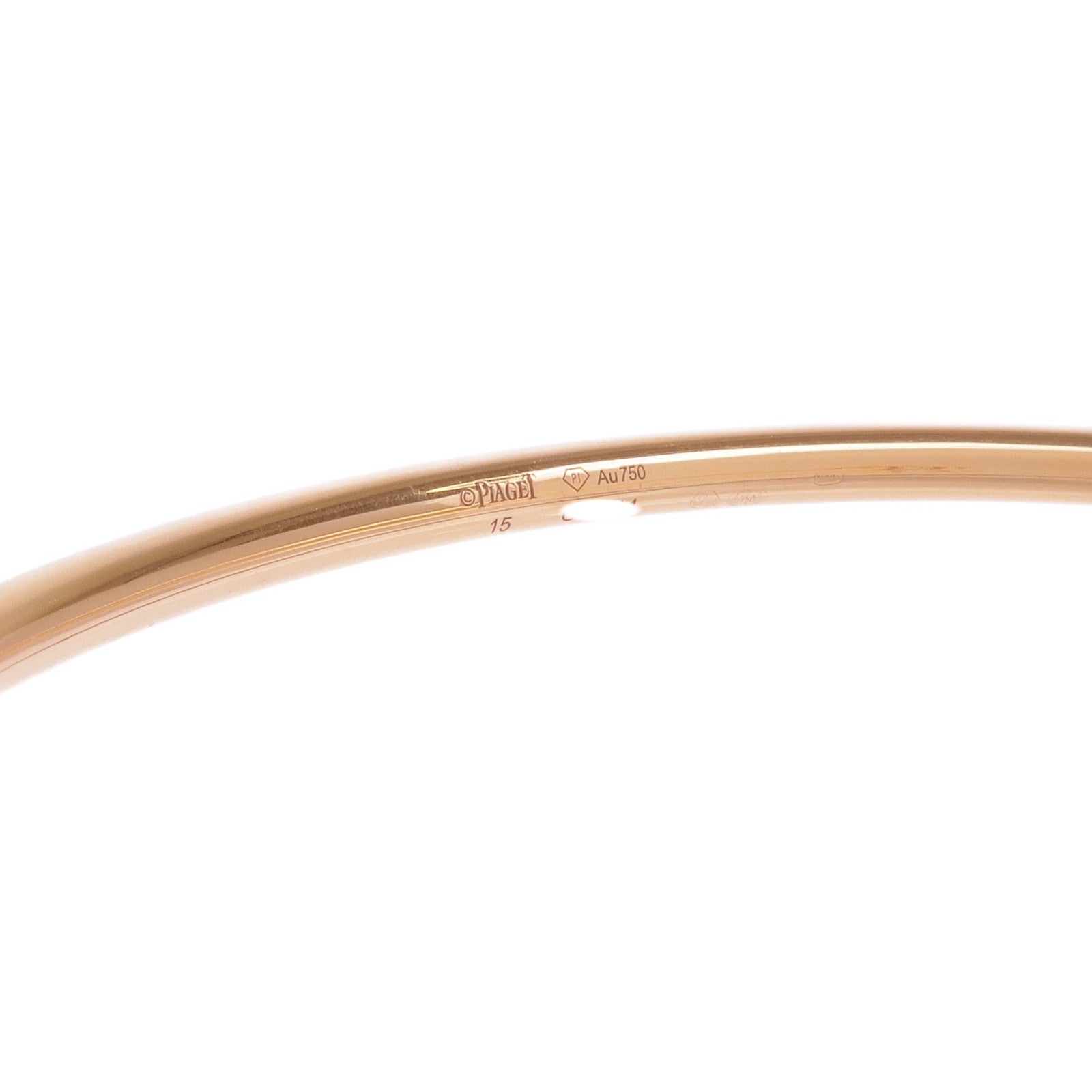 PIAGET 18K玫瑰金Possession Open Bracelet