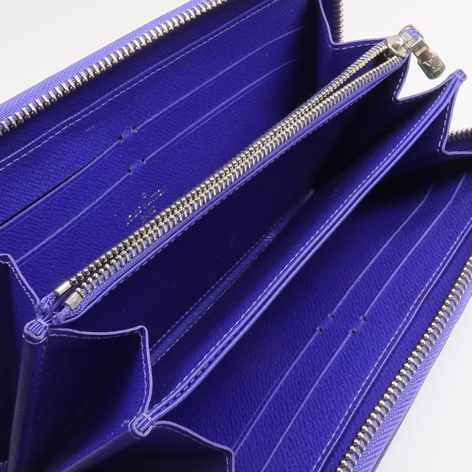 LOUIS VUITTON Epi Zippy Wallet銀扣長錢包