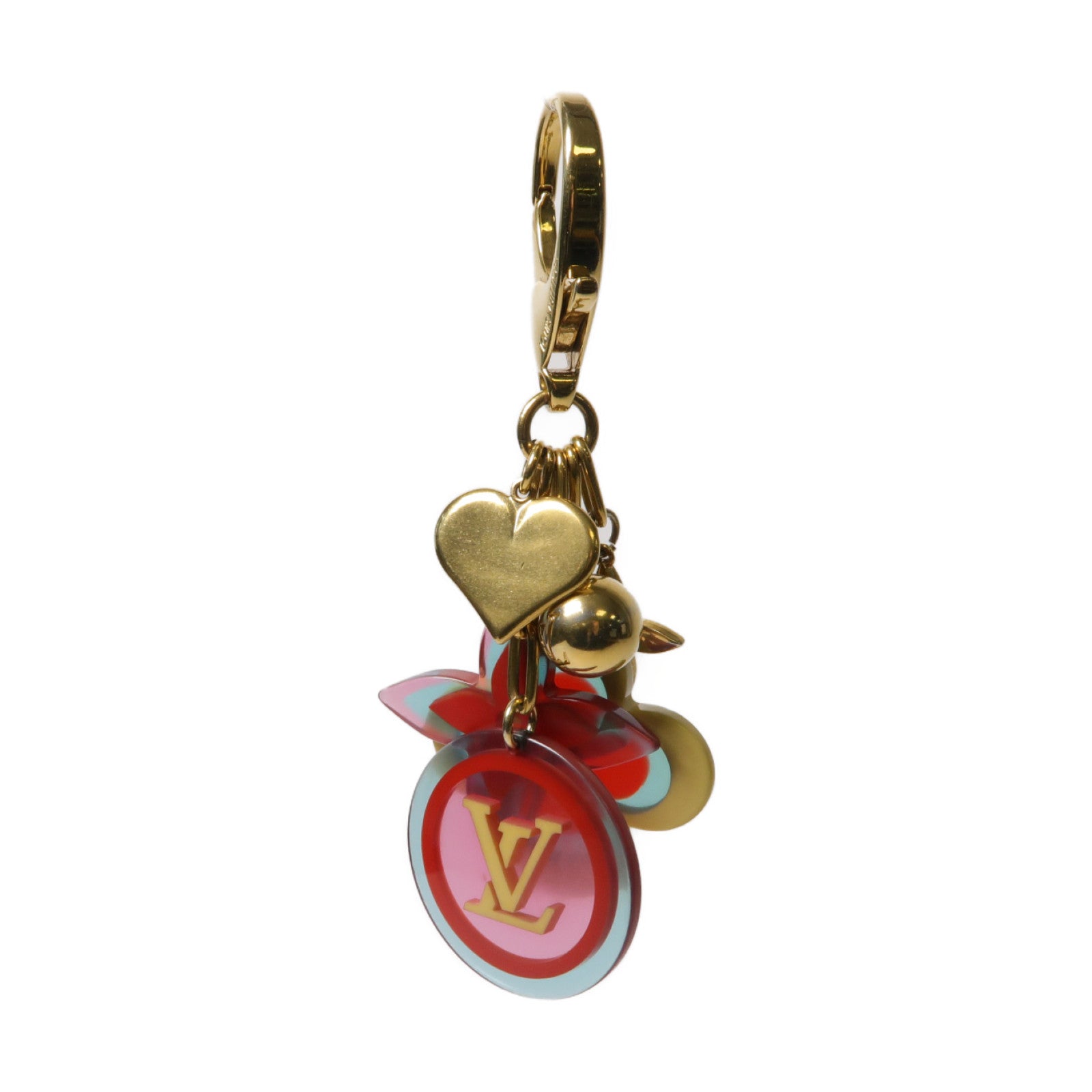 LOUIS VUITTON 【激減優惠】PVC/金屬Bijou Sac Candy Key Ring金扣鎖匙扣彩色