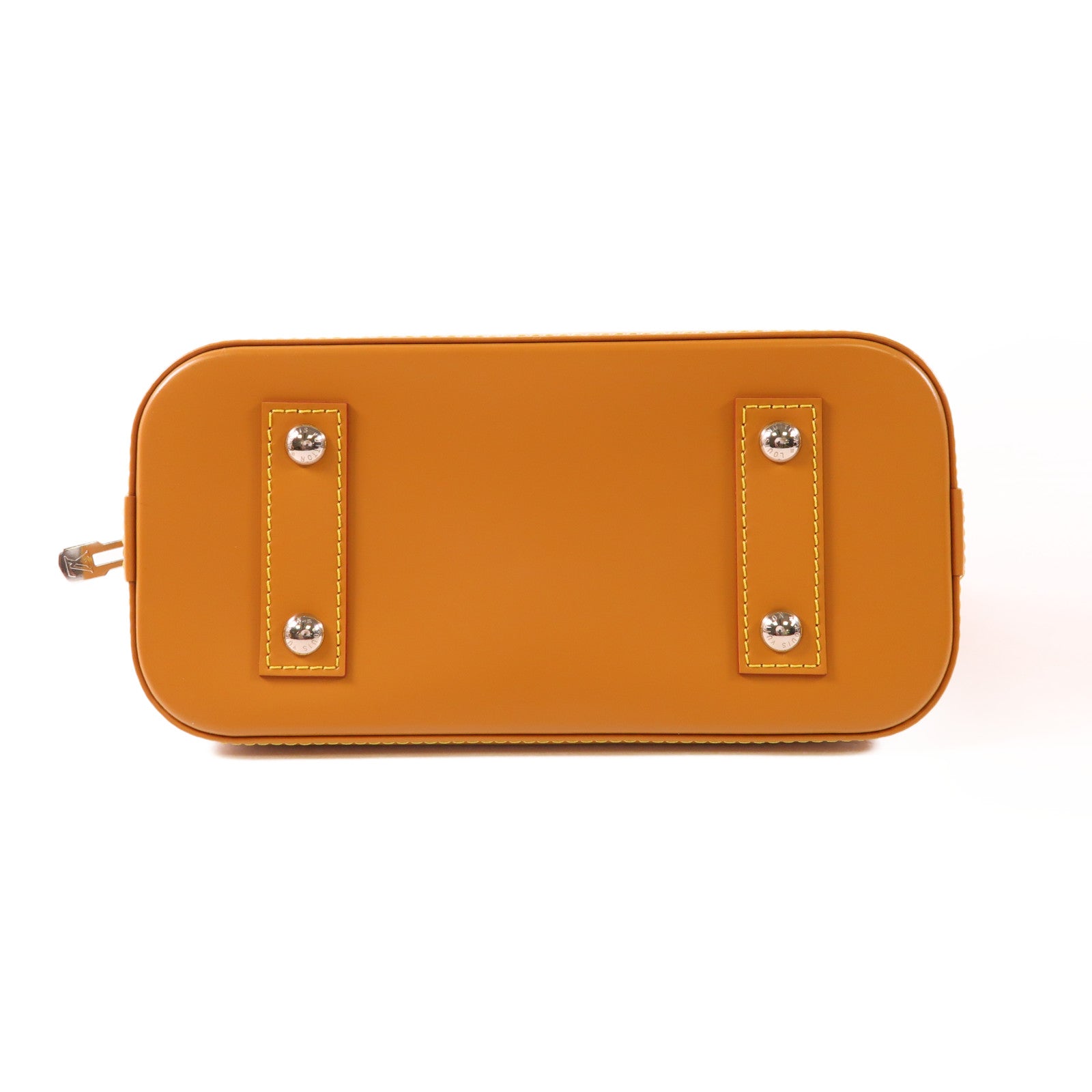 LOUIS VUITTON Epi Alma BB銀扣手挽肩背兩用袋