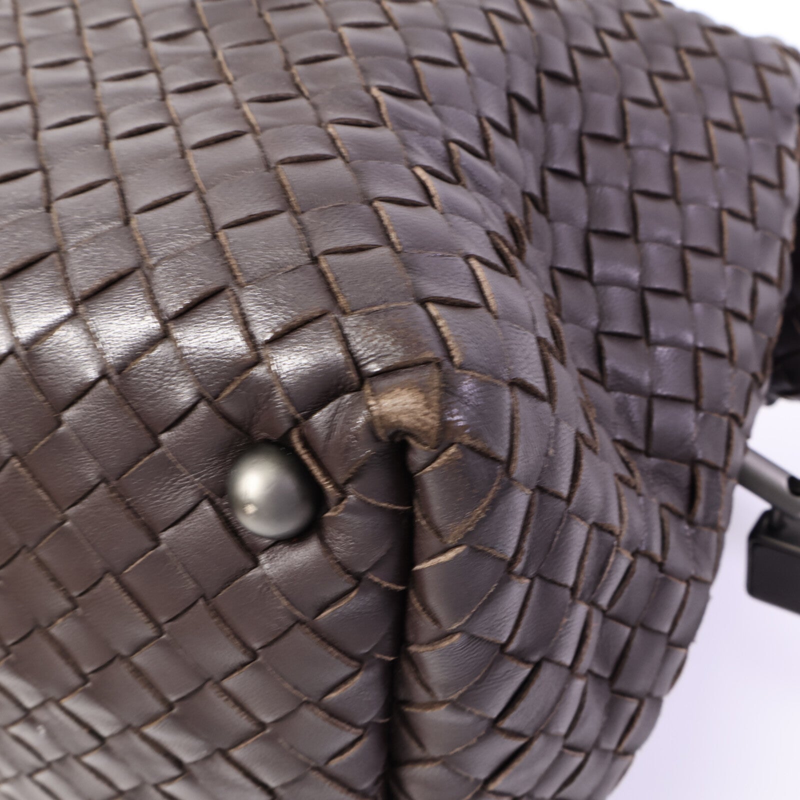 BOTTEGA VENETA 羊皮皮革Boston Bag手挽袋