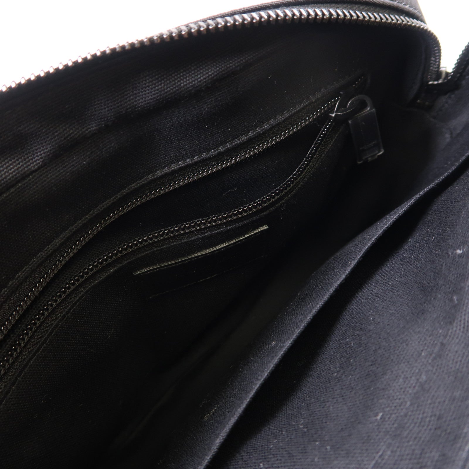 SAINT LAURENT 尼龍/皮革Shoulder Bag肩背袋
