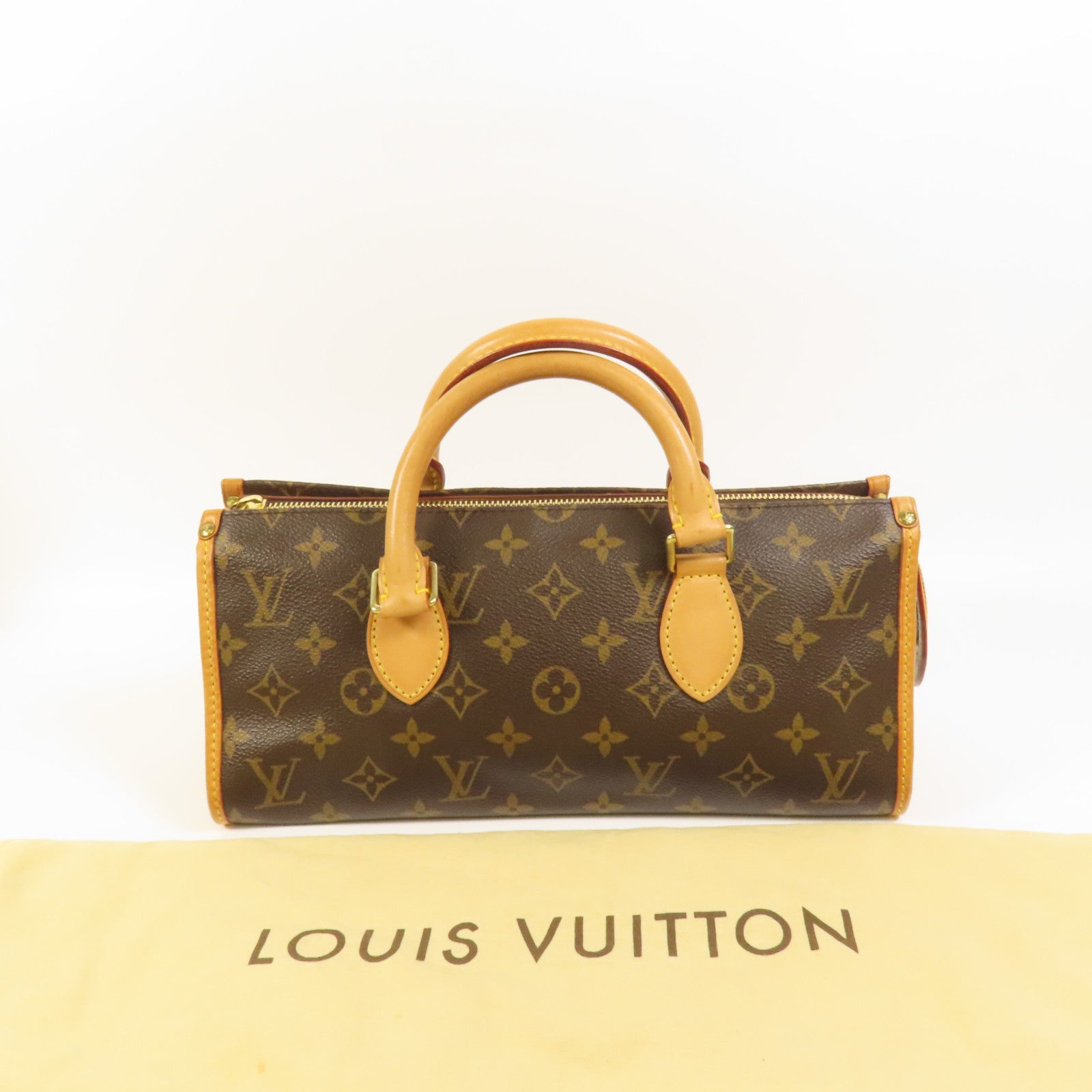LOUIS VUITTON Monogram Popincourt金扣手挽袋