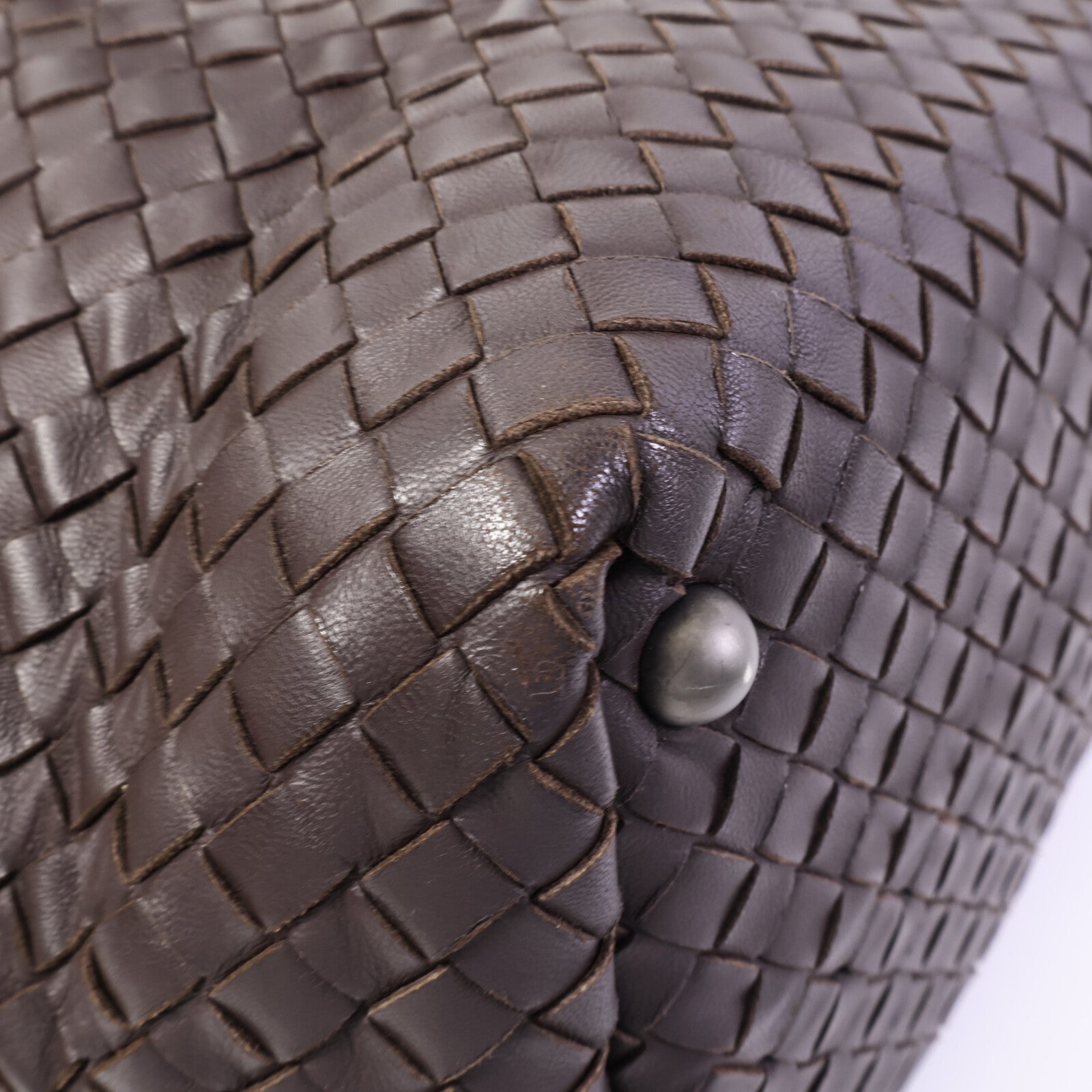 BOTTEGA VENETA 羊皮皮革Boston Bag手挽袋