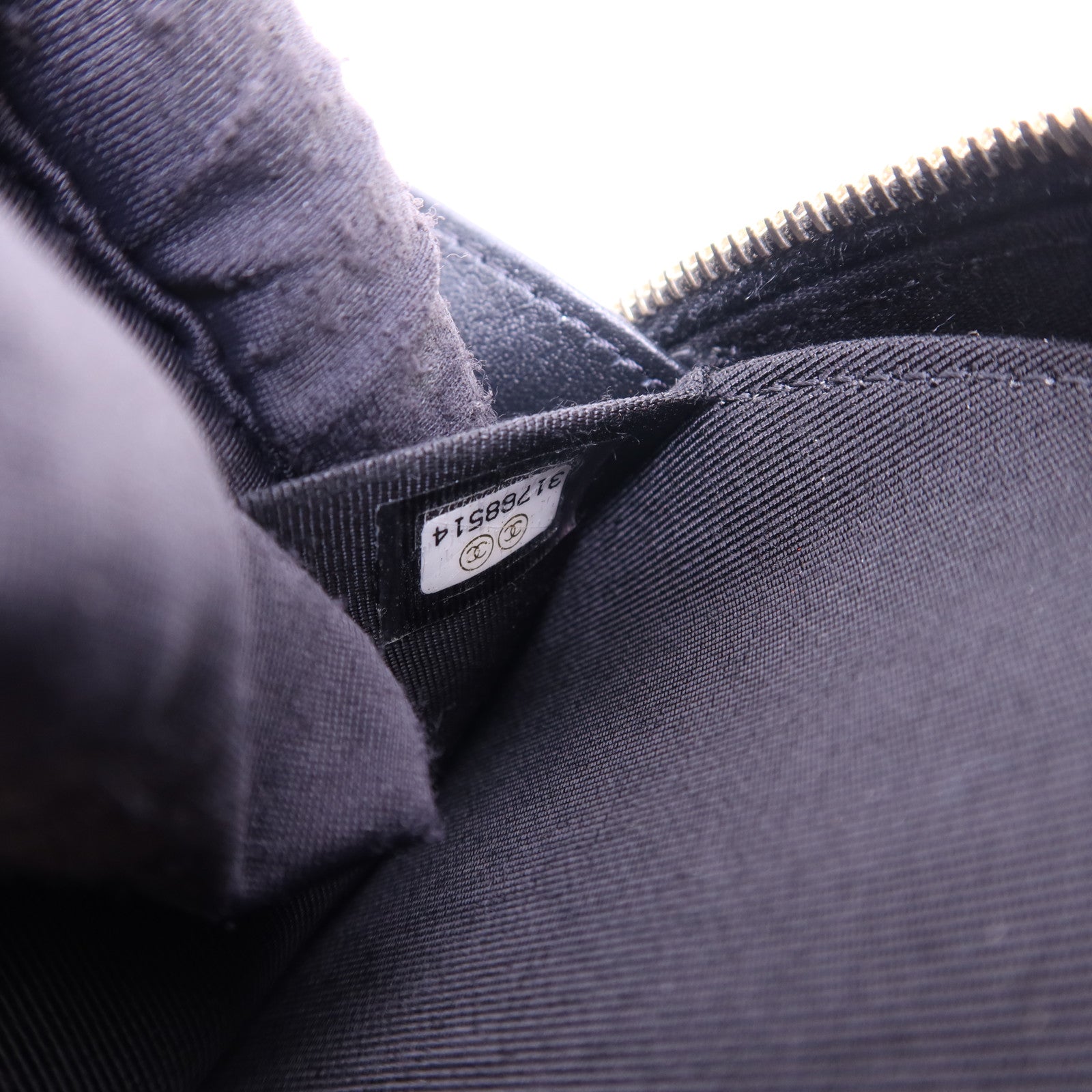 CHANEL 牛皮皮革2 Way Shoulder Bag金扣手挽肩背兩用袋