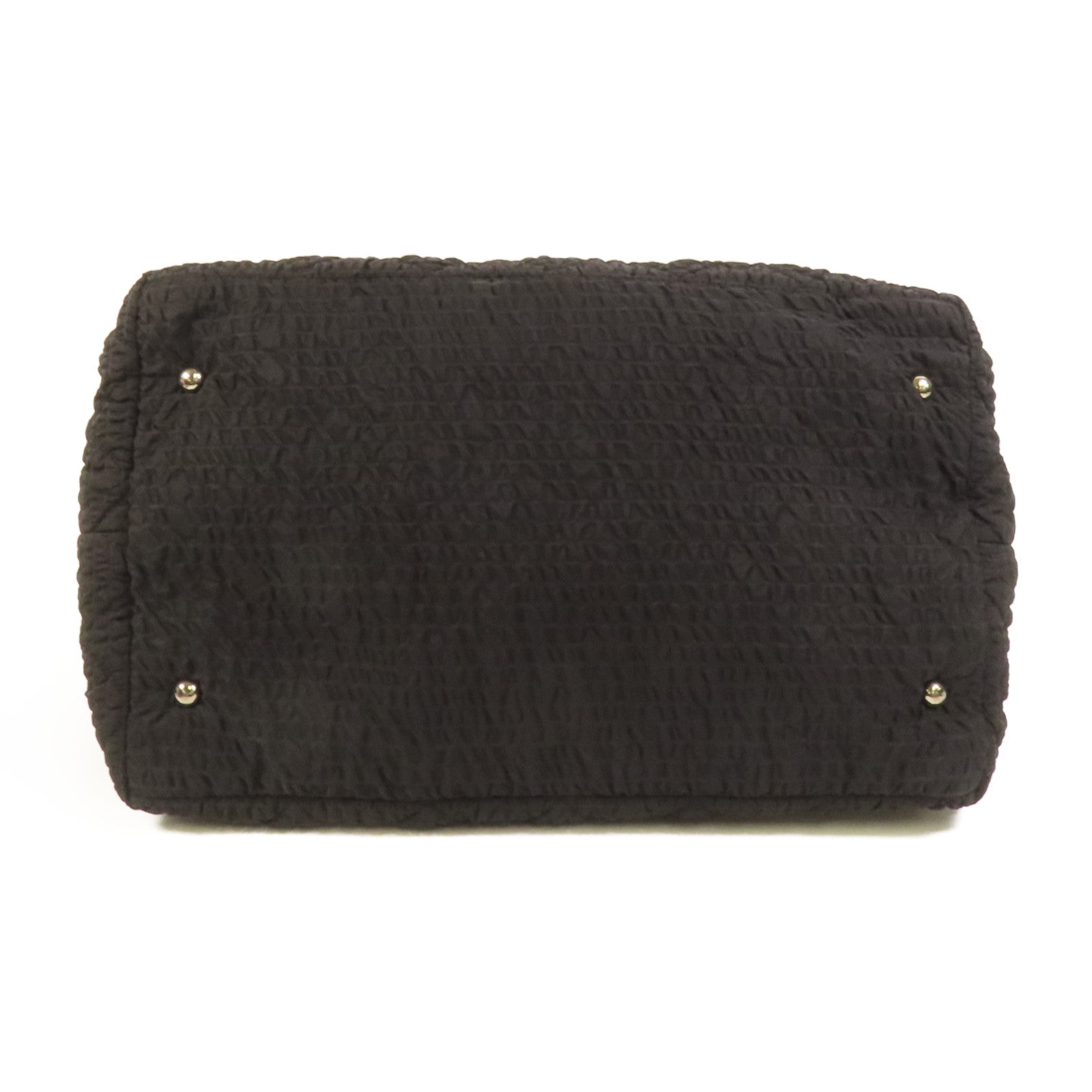 CHANEL 尼龍Pre-Owned 2009 CC銀扣手挽袋