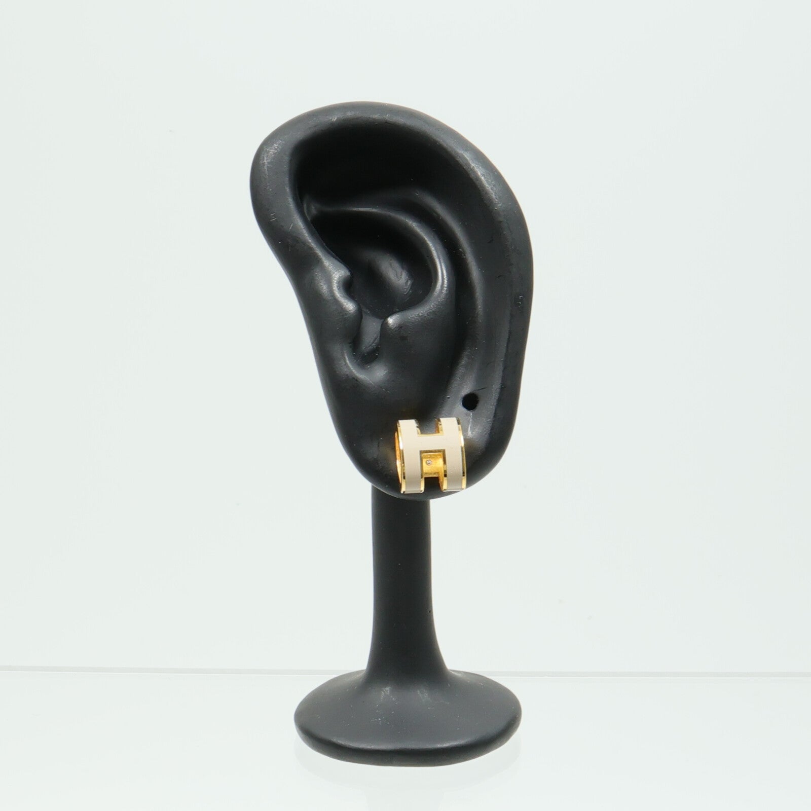 HERMES 金屬/琺瑯Pop H Earrings耳環