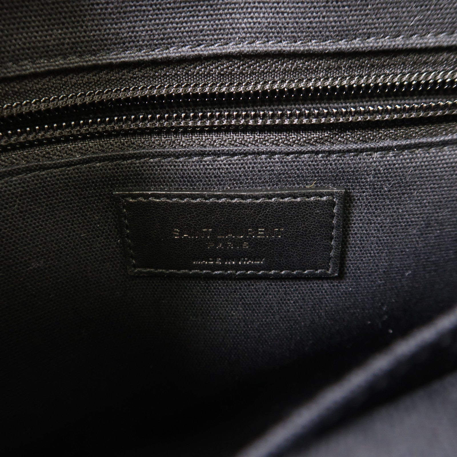 SAINT LAURENT 尼龍/皮革Shoulder Bag肩背袋