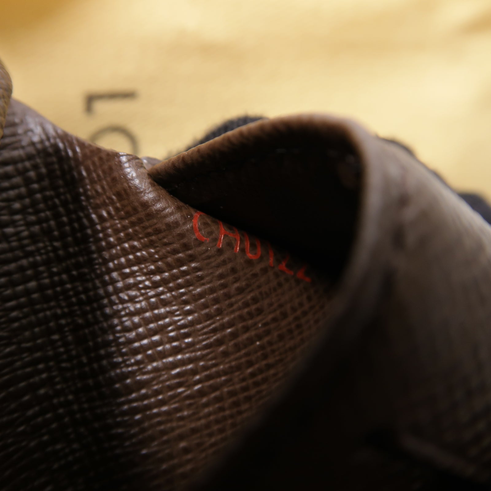 LOUIS VUITTON Damier Marco Wallet金扣錢包啡色