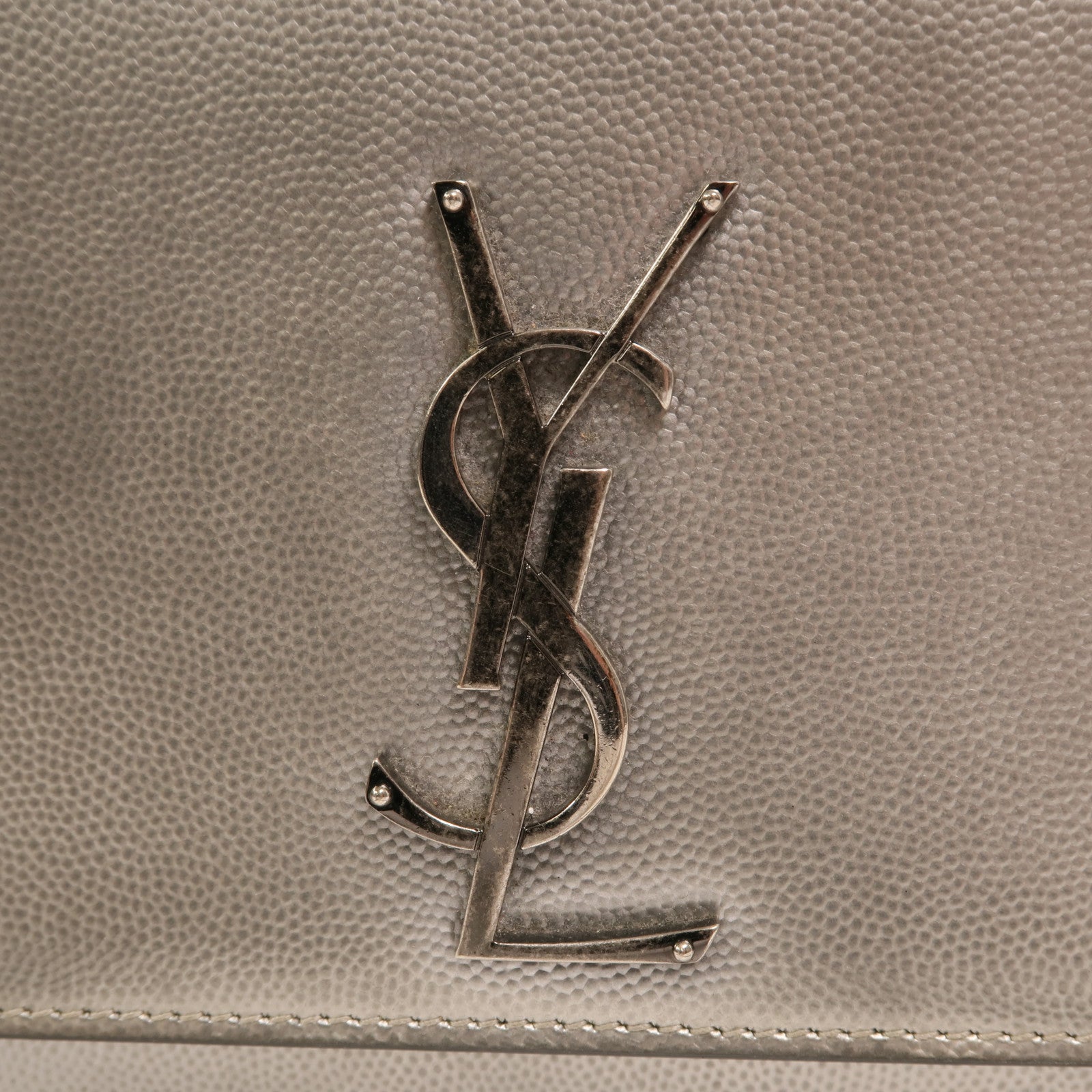 YVES SAINT LAURENT 牛皮皮革Kate medium鏈帶肩背袋