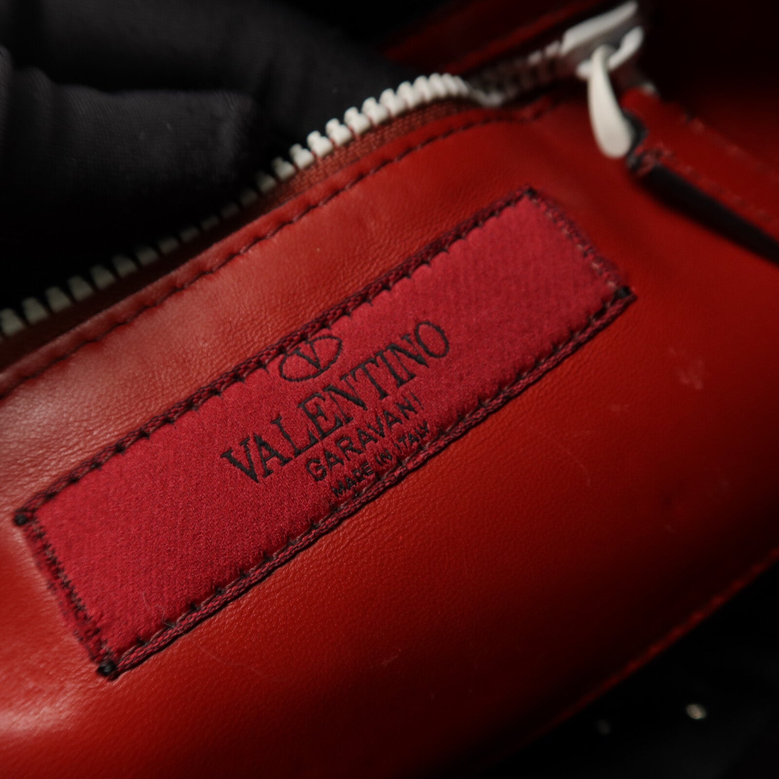 Valentino 牛皮皮革Rockstud Spike手挽肩背兩用袋