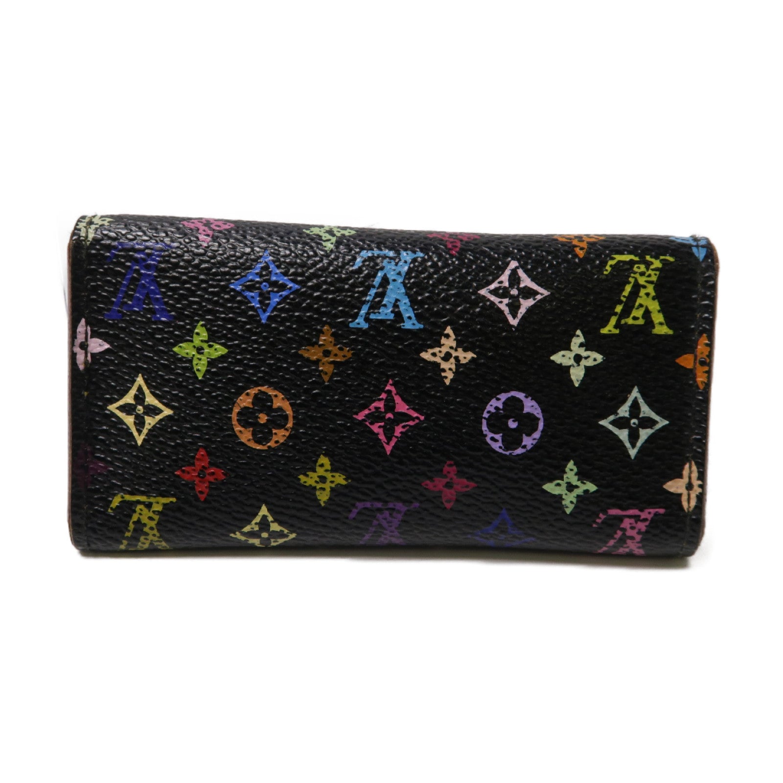 LOUIS VUITTON 【激減優惠】Monogram Multicolore Multicles 4 Key Holder金扣鎖匙包黑色/彩色