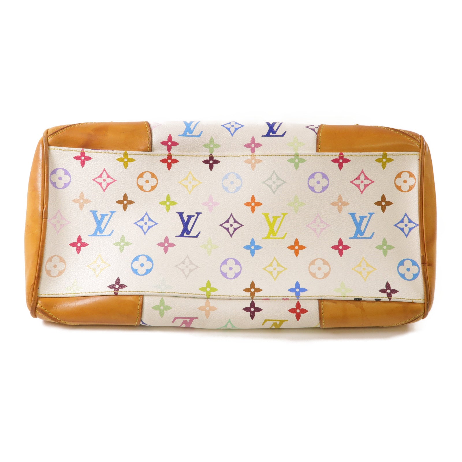 LOUIS VUITTON Monogram Multicolore Claudia金扣手挽袋