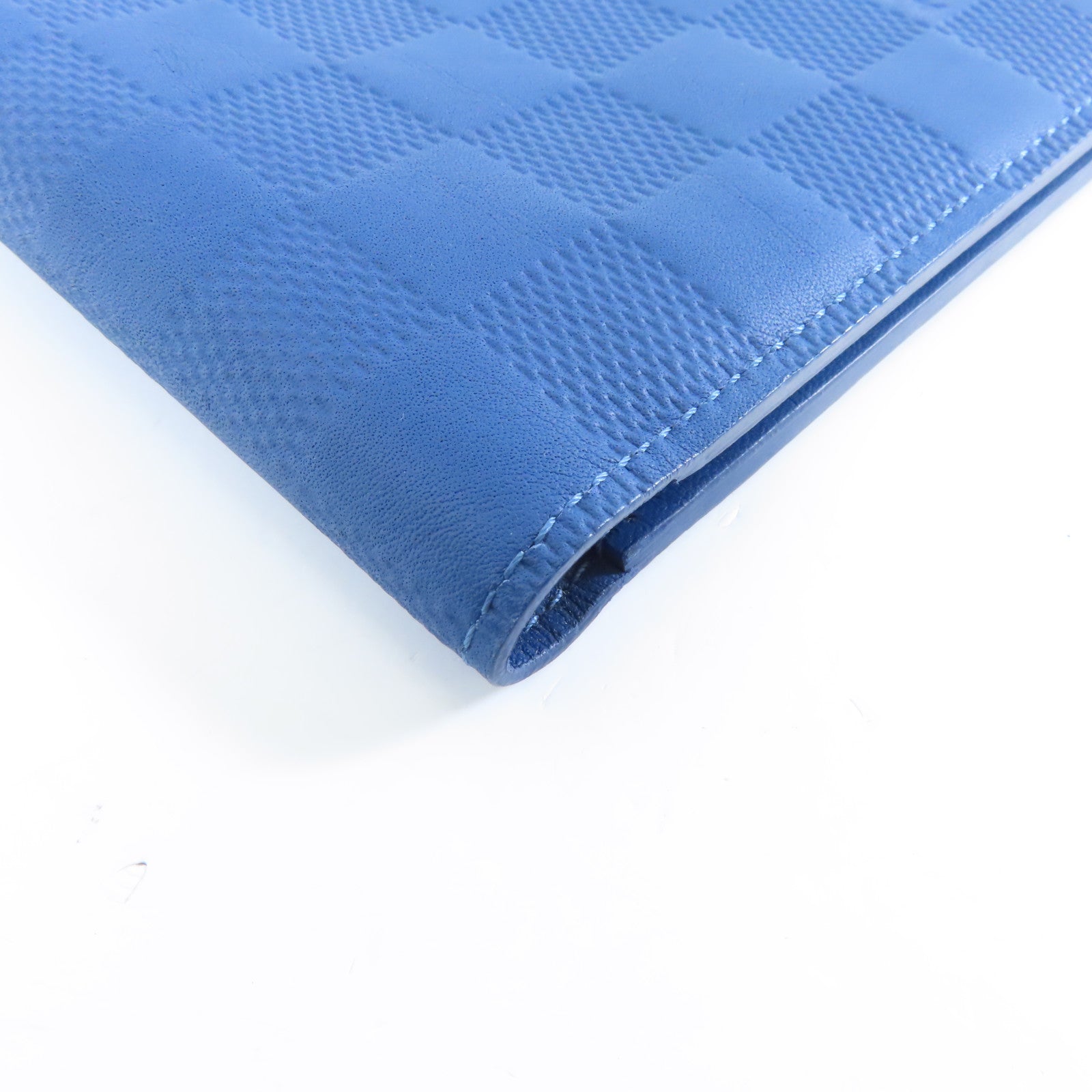 LOUIS VUITTON Damier Infini Multiple Wallet錢包藍色