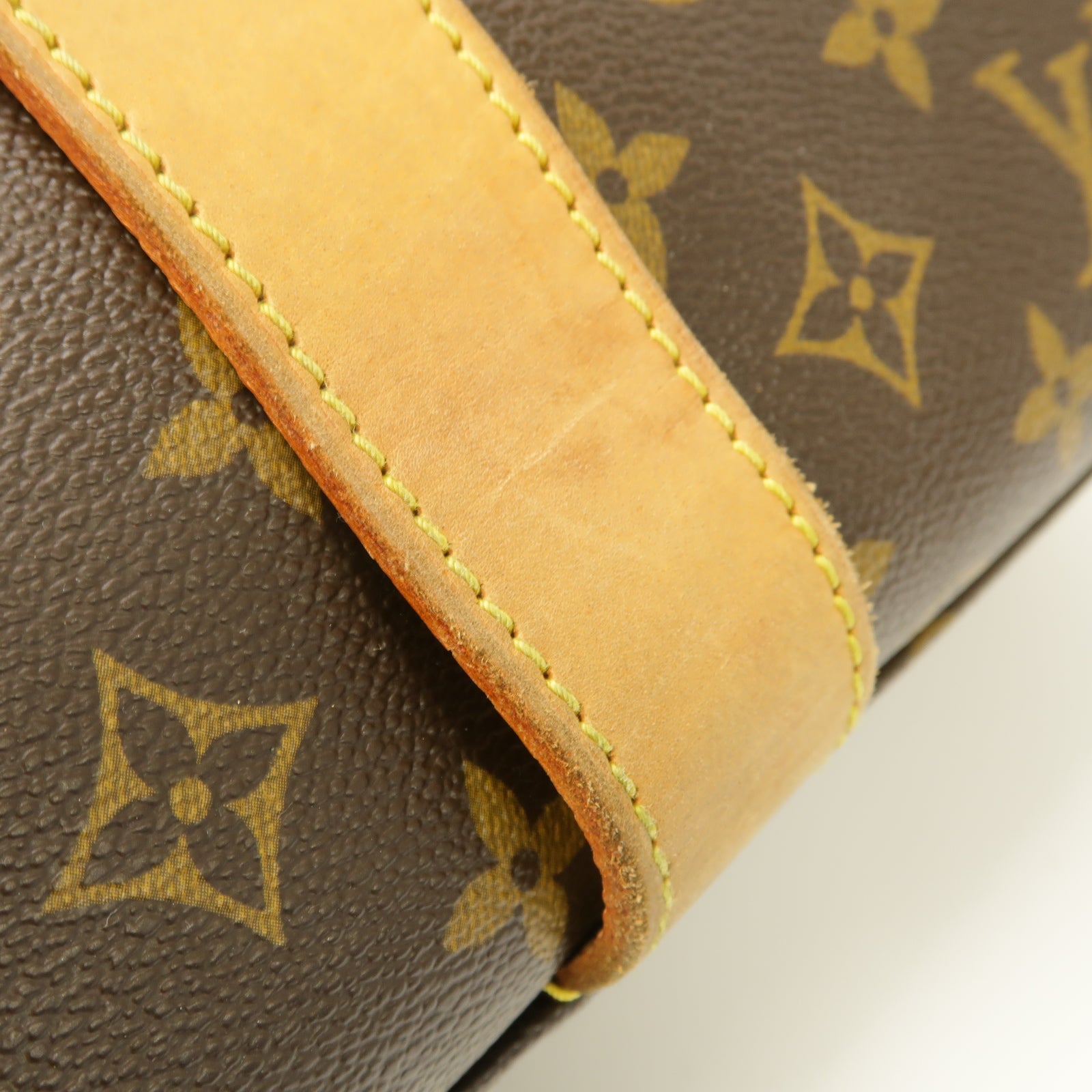 LOUIS VUITTON 【激減優惠】Monogram Manhattan GM金扣肩背袋棕色
