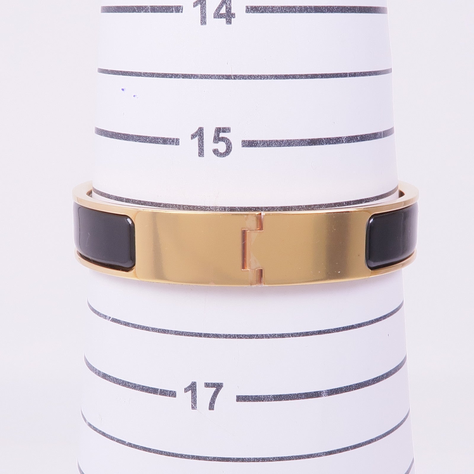 HERMES 金屬/琺瑯Clic H金扣手鐲