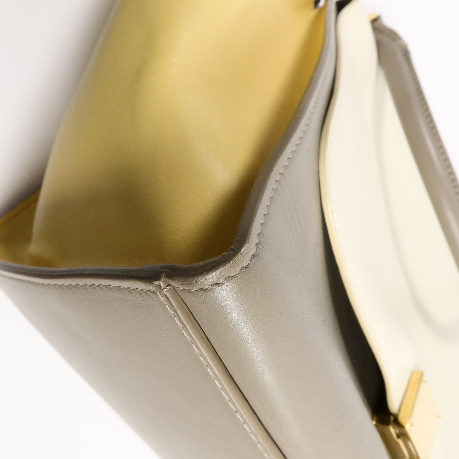 CELINE 牛皮皮革Trapeze Medium手挽肩背兩用袋