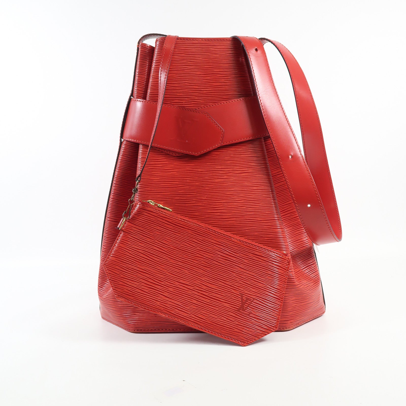 LOUIS VUITTON Epi Sac de Paul金扣肩背袋