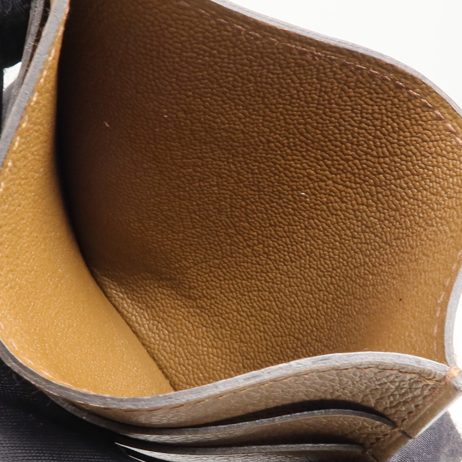 HERMES Evercolor皮革H Sellier Card Holder卡片套Alezan