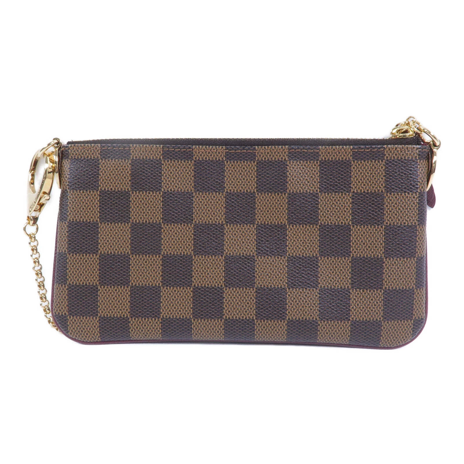 LOUIS VUITTON Damier Pochette Mila MM鏈帶肩背袋