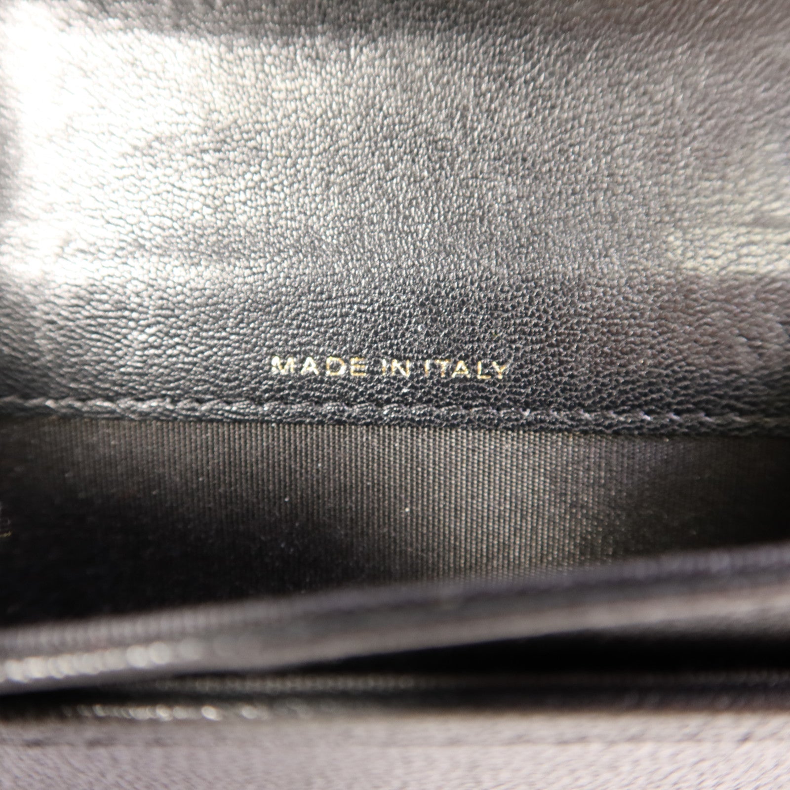 CHANEL 羊皮皮革Card Case金扣卡片套