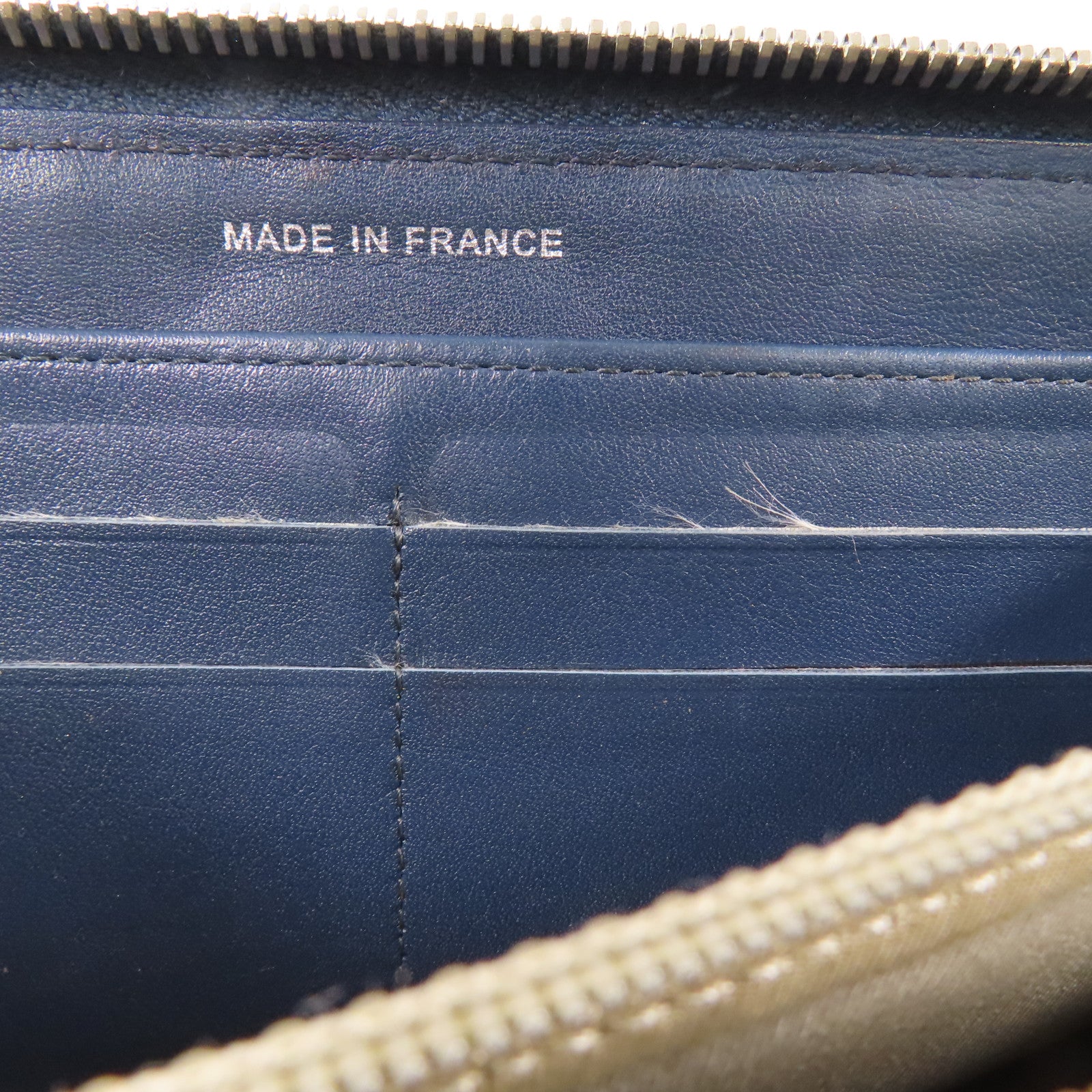 CHANEL 漆皮皮革Long Round Wallet銀扣長錢包