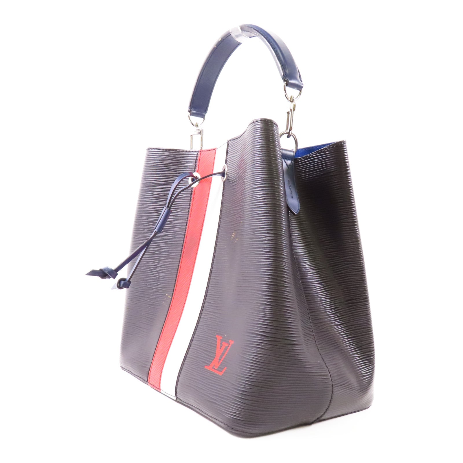 LOUIS VUITTON Epi Neo Noe銀扣手挽肩背兩用袋