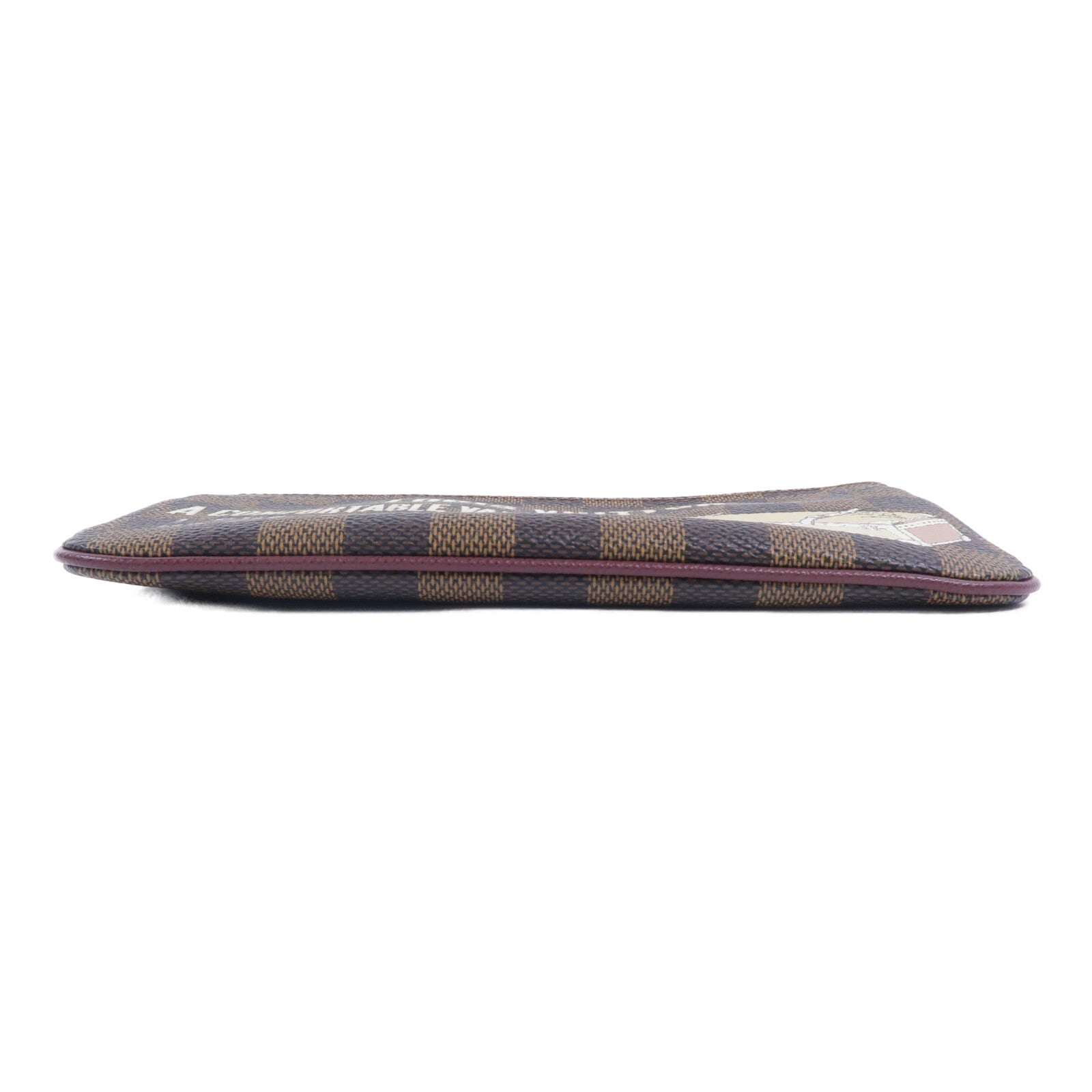 LOUIS VUITTON Damier Pochette Mila MM鏈帶肩背袋