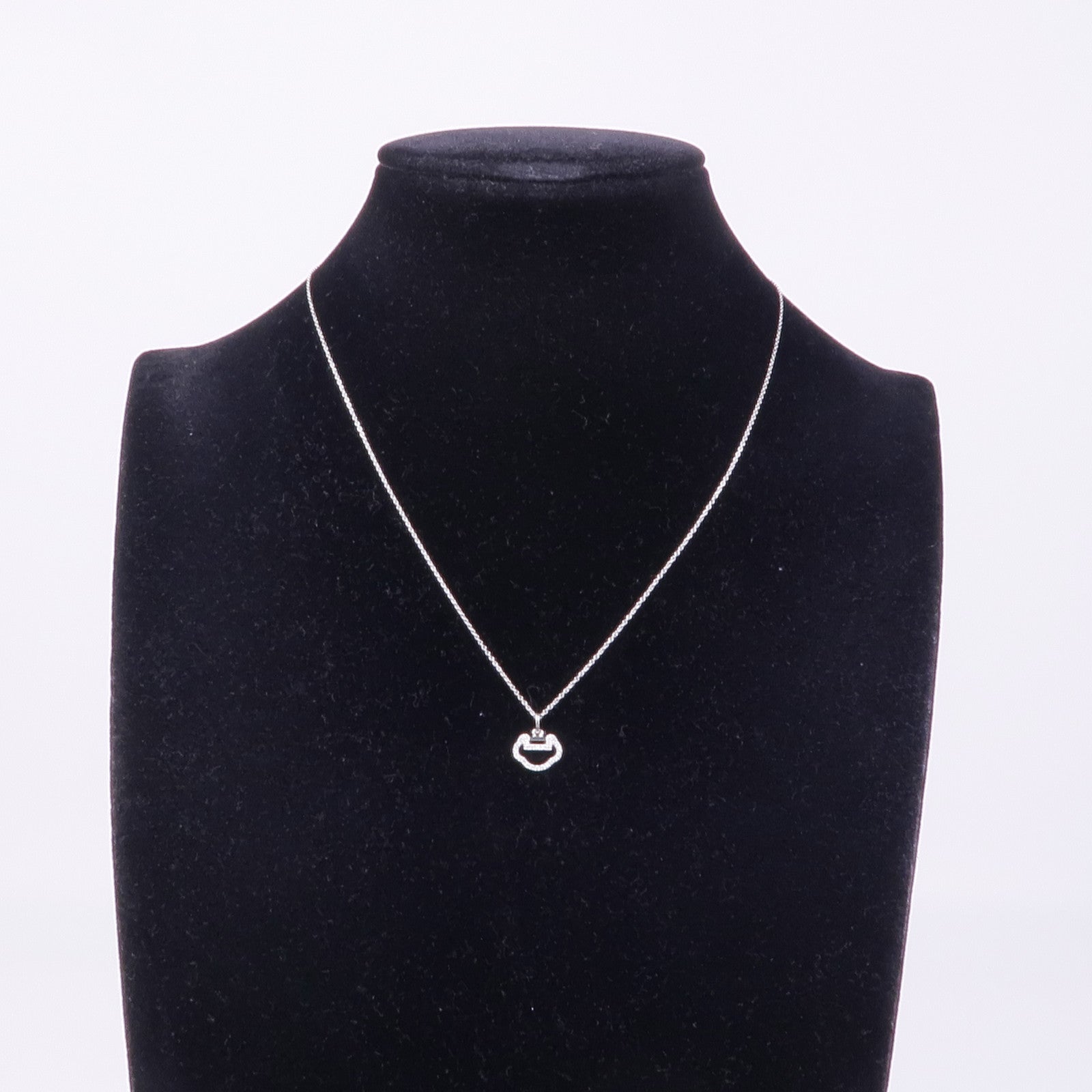 JEWELRY 18K白金Qeelin Yu Yi Diamond Necklace鑽石項鍊