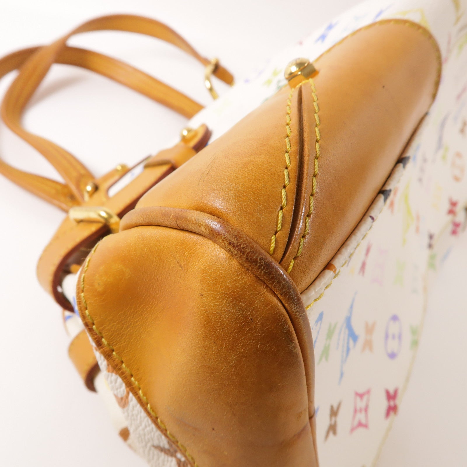 LOUIS VUITTON Monogram Multicolore Claudia金扣手挽袋