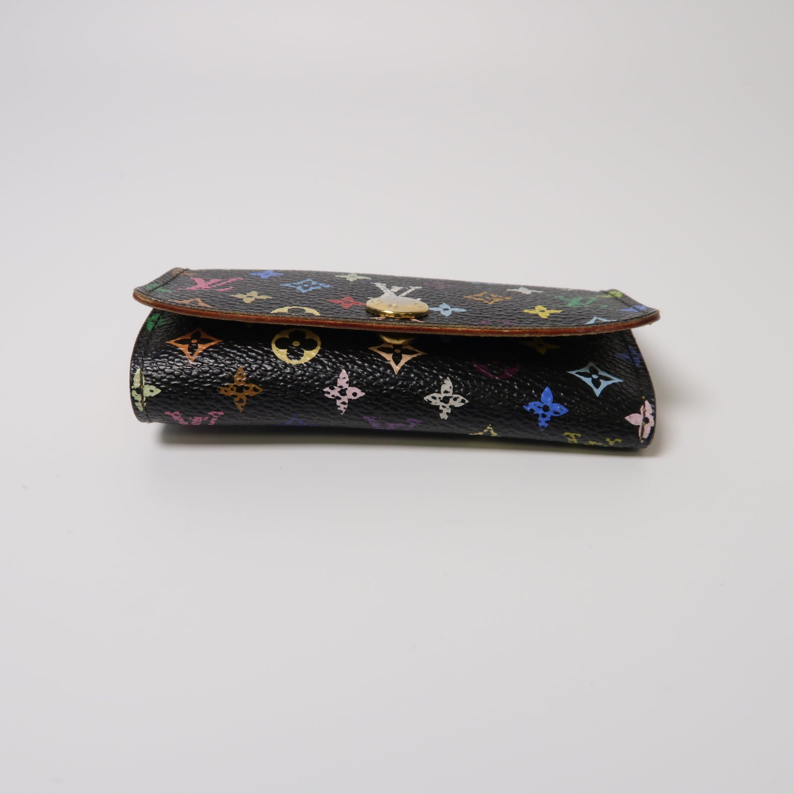 LOUIS VUITTON 【激減優惠】Monogram Multicolore Multicles 4 Key Holder金扣鎖匙包黑色/彩色