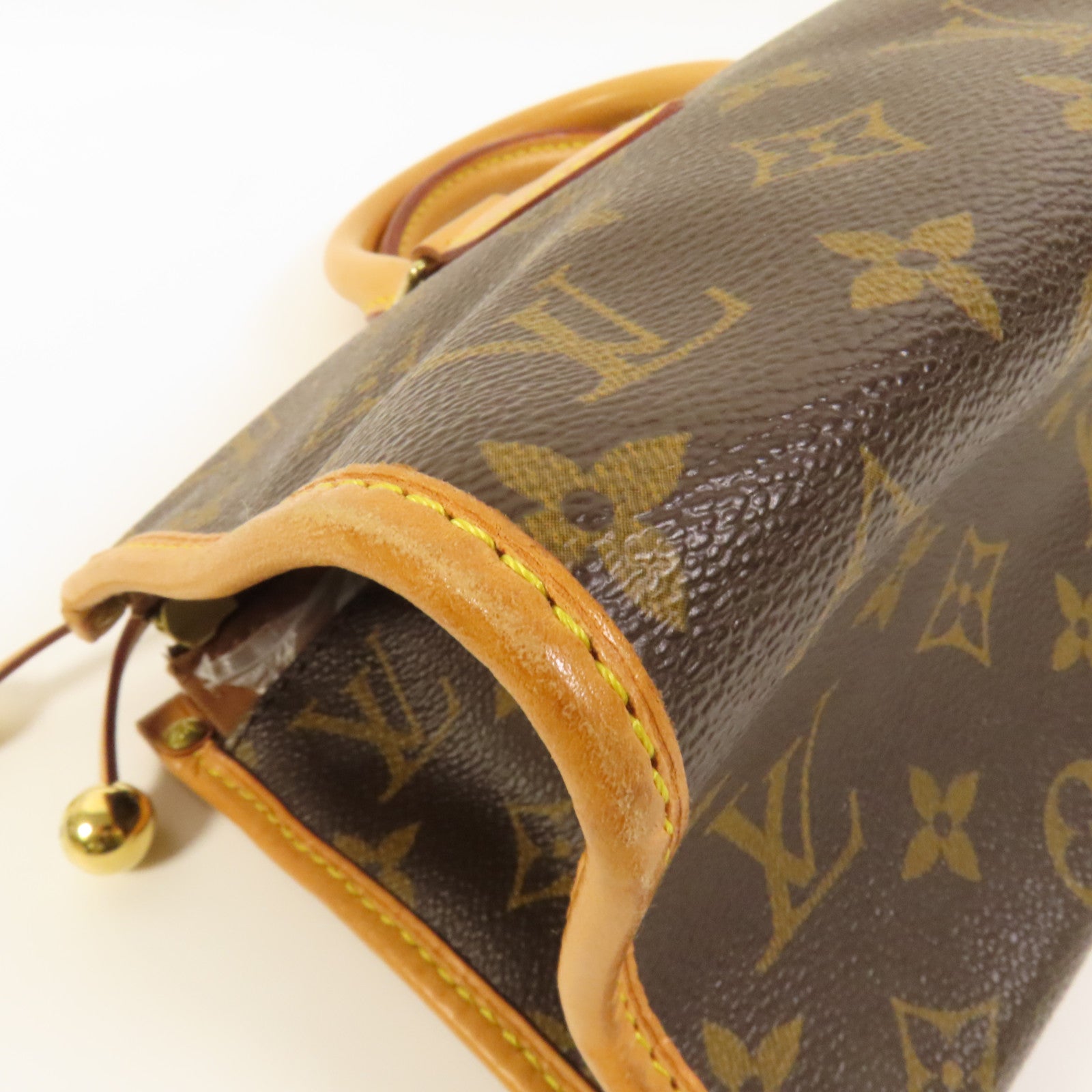LOUIS VUITTON Monogram Popincourt金扣手挽袋