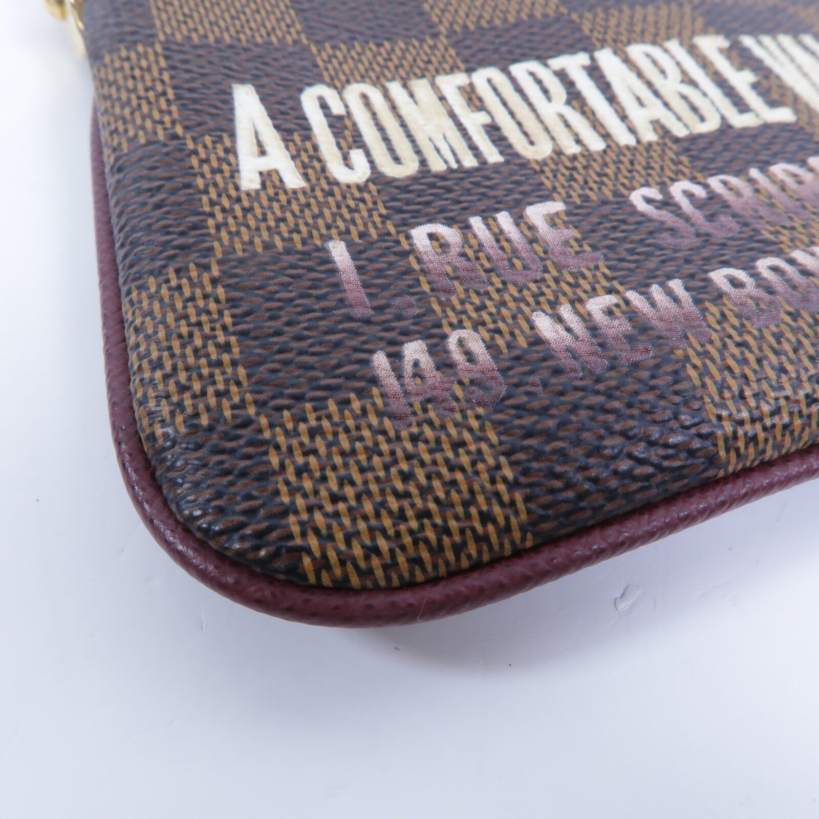LOUIS VUITTON Damier Pochette Mila MM鏈帶肩背袋