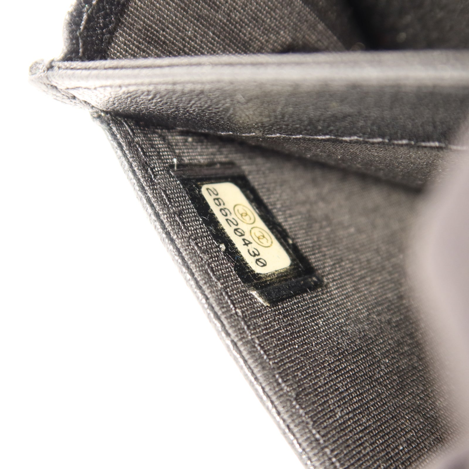 CHANEL 羊皮皮革Card Case金扣卡片套