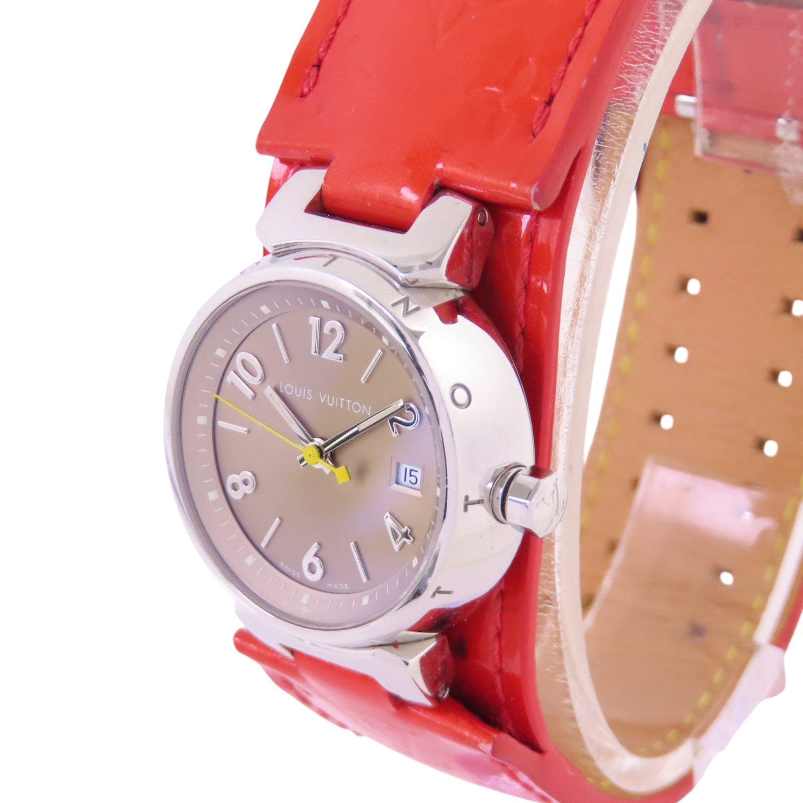 LOUIS VUITTON LV Tambour Q1212 Quartz Watch