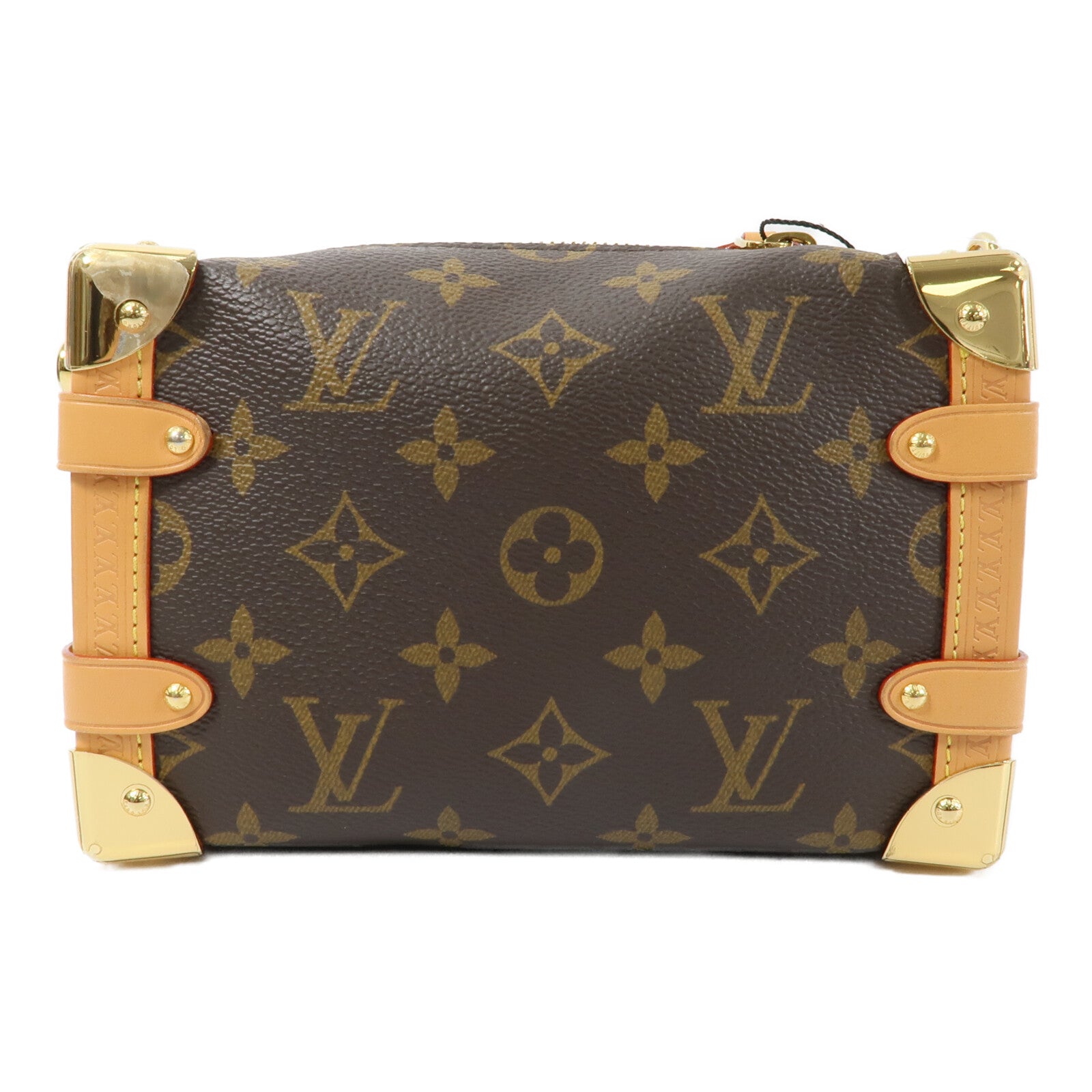LOUIS VUITTON Monogram Side Trunk PM手挽肩背兩用袋