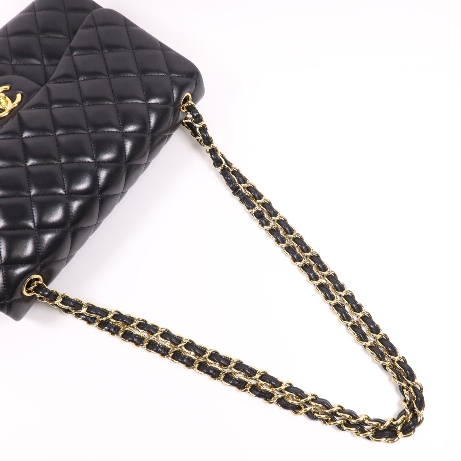 CHANEL Large Classic鏈帶肩背袋