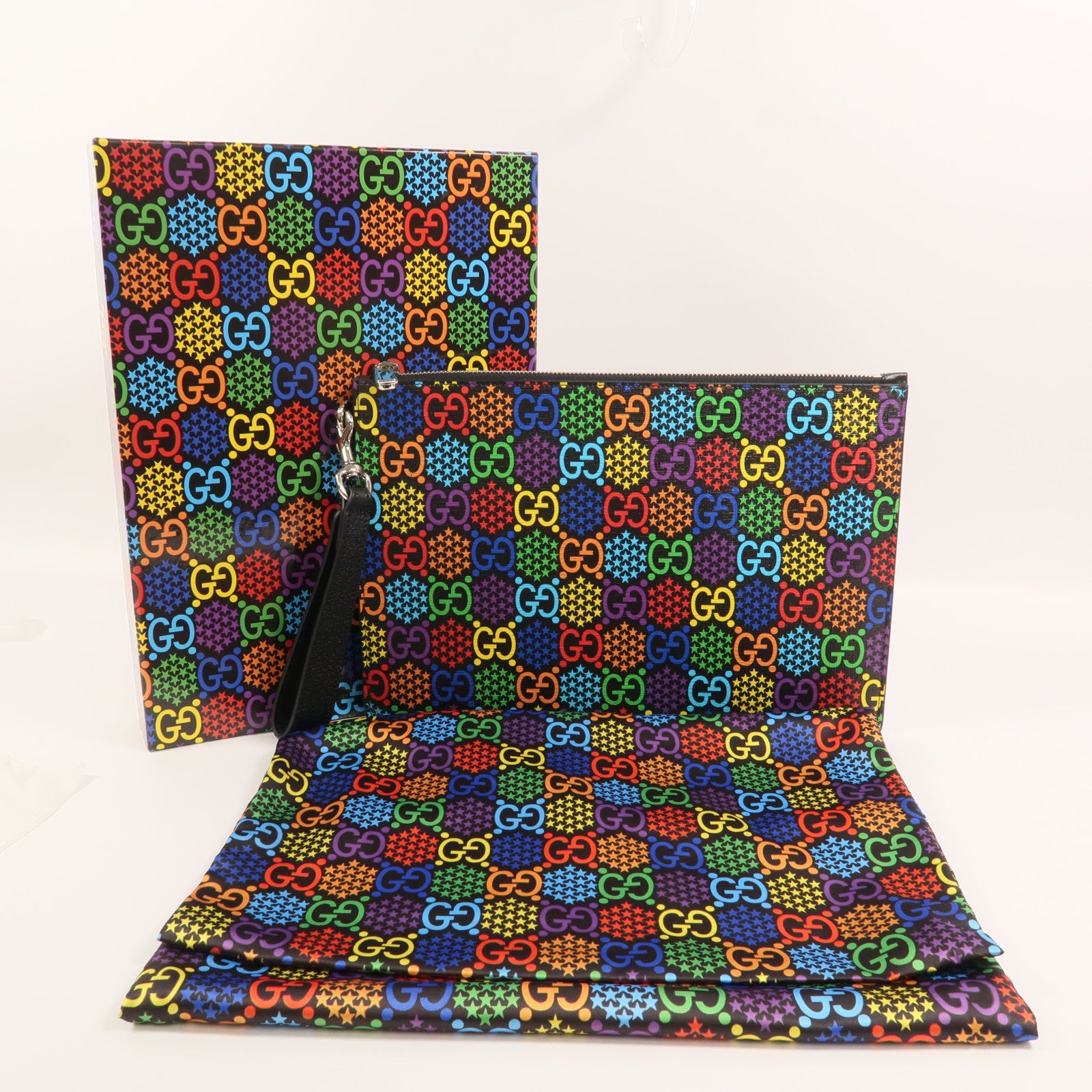 GUCCI 塗層帆布Business Bag Clutch Bag手拿包
