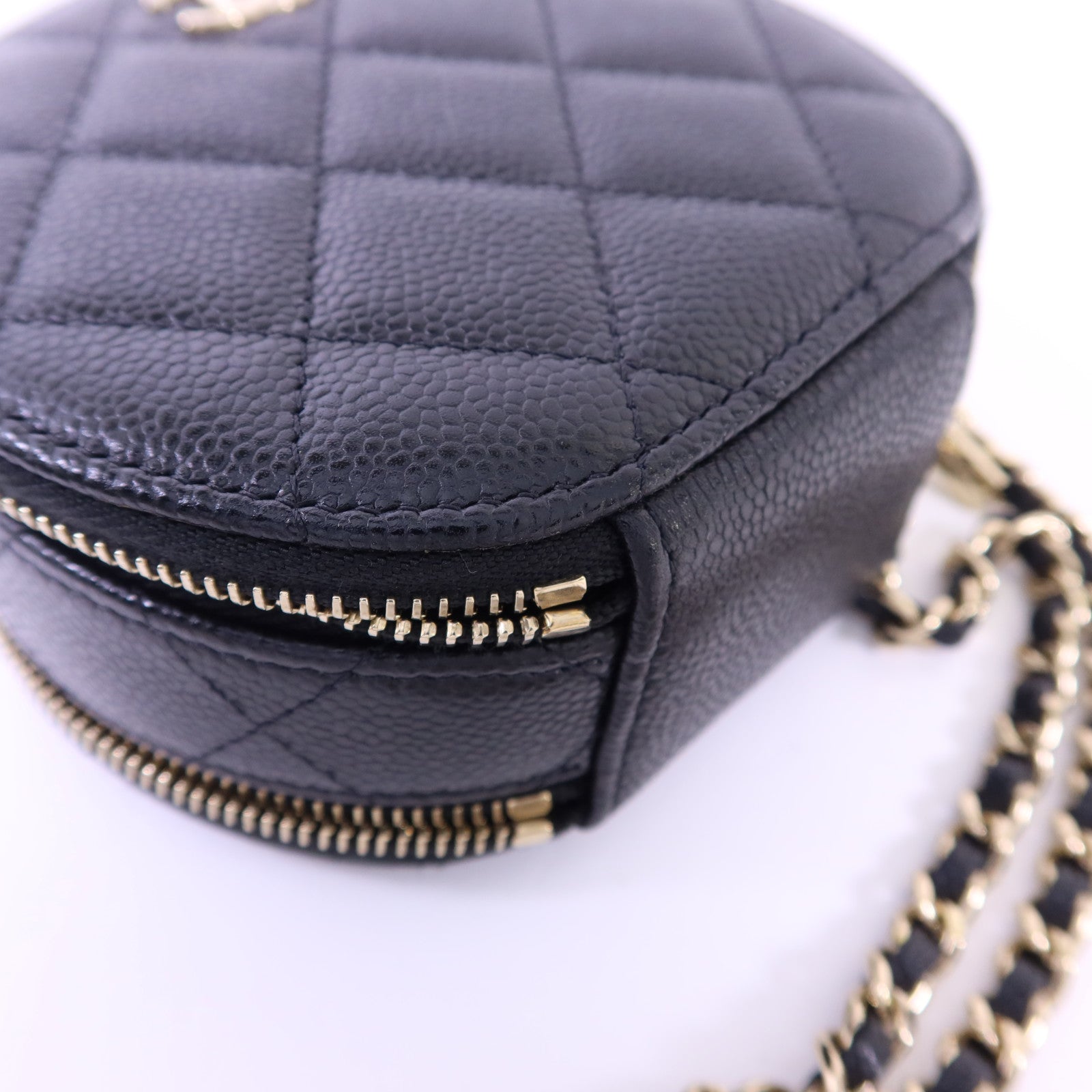 CHANEL 牛皮皮革2 Way Shoulder Bag金扣手挽肩背兩用袋
