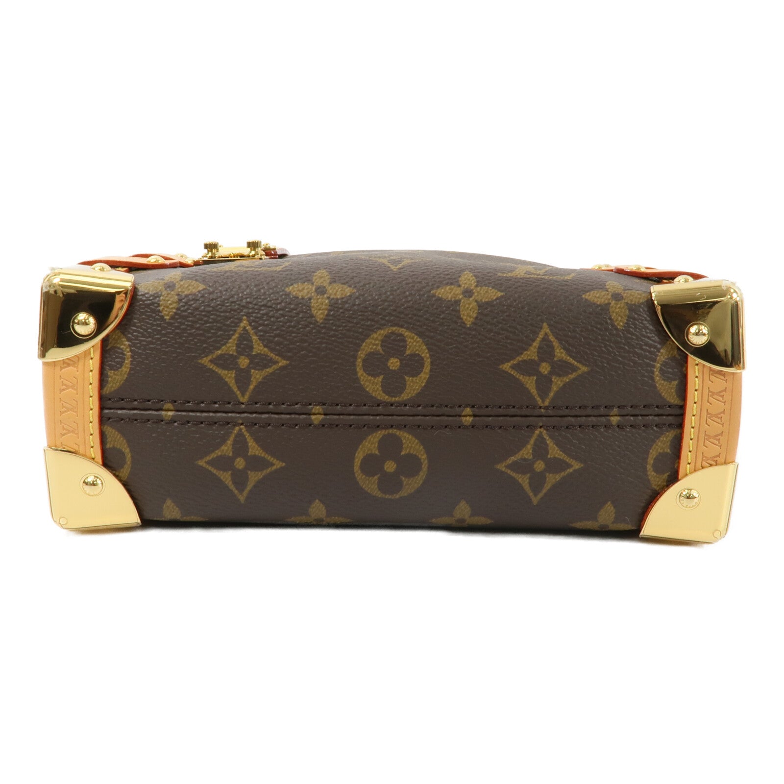 LOUIS VUITTON Monogram Side Trunk PM手挽肩背兩用袋