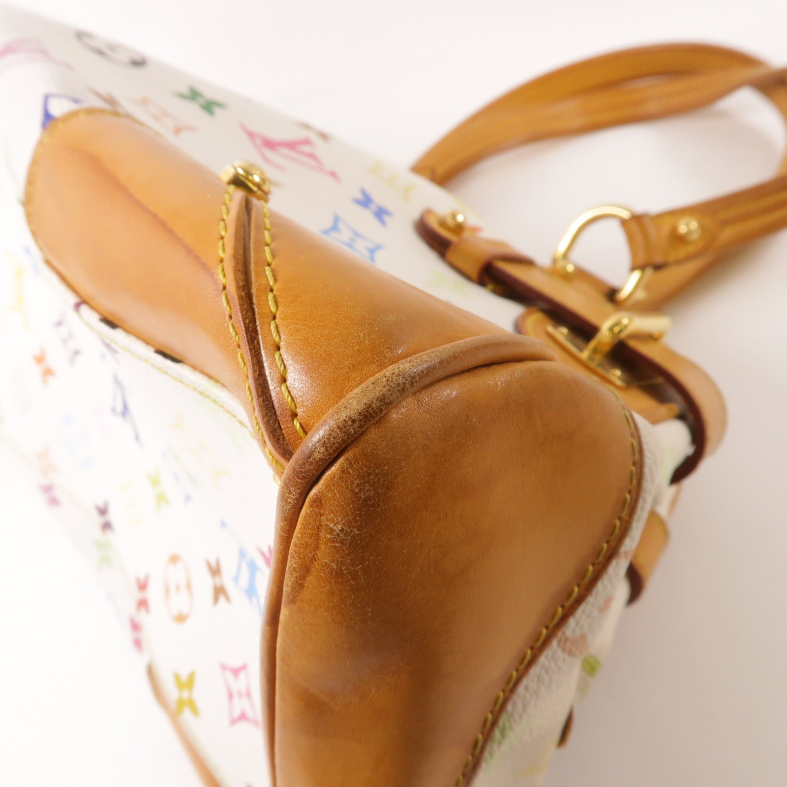 LOUIS VUITTON Monogram Multicolore Claudia金扣手挽袋