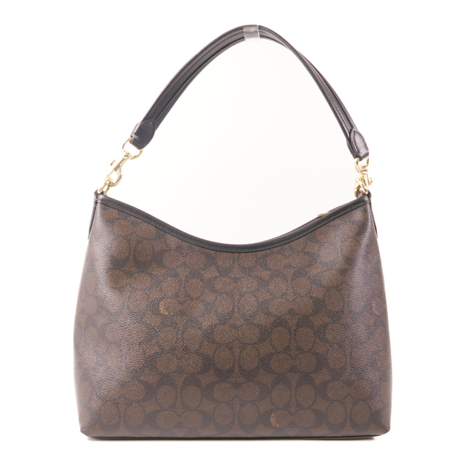 COACH 帆布Shoulder Bag金扣肩背袋