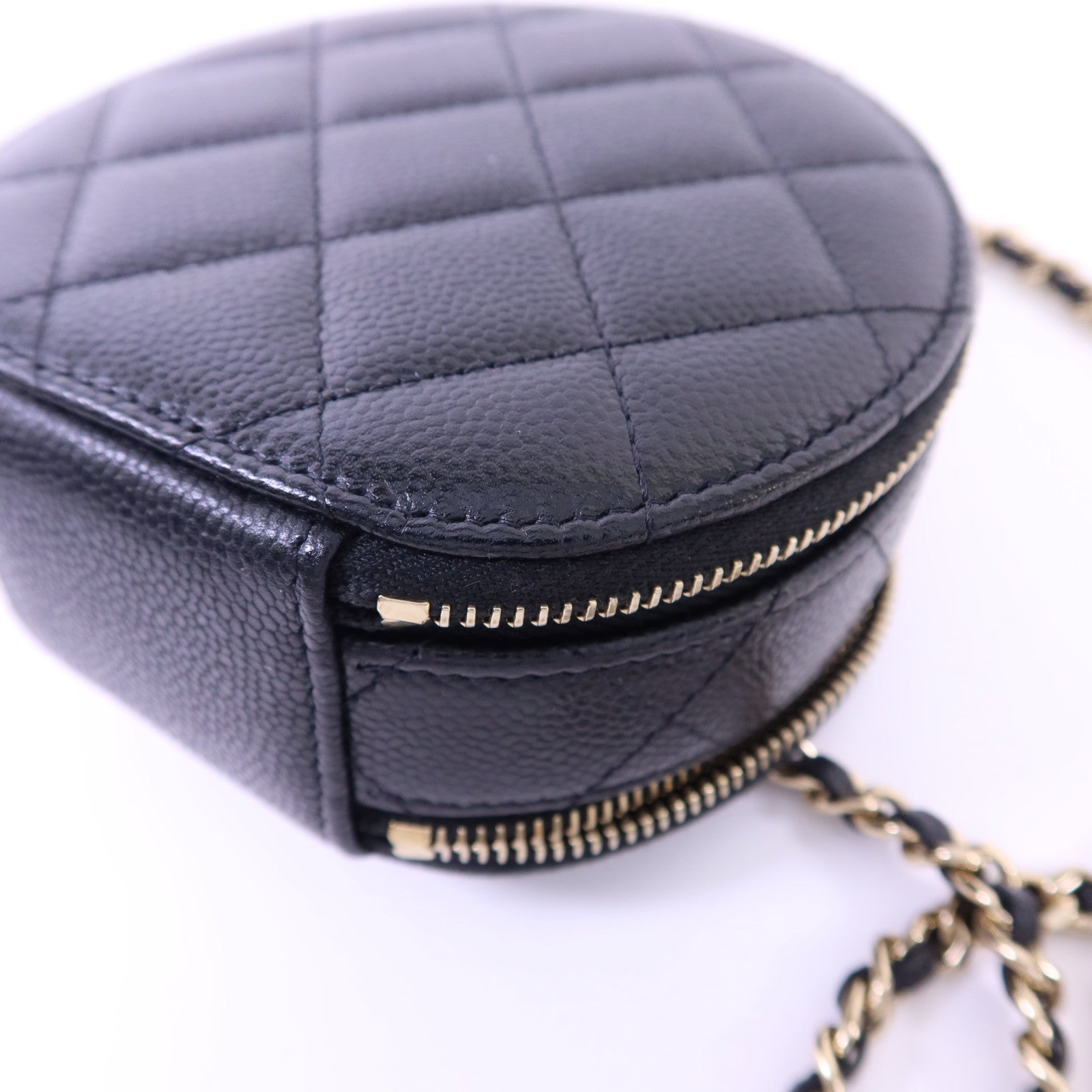 CHANEL 牛皮皮革2 Way Shoulder Bag金扣手挽肩背兩用袋