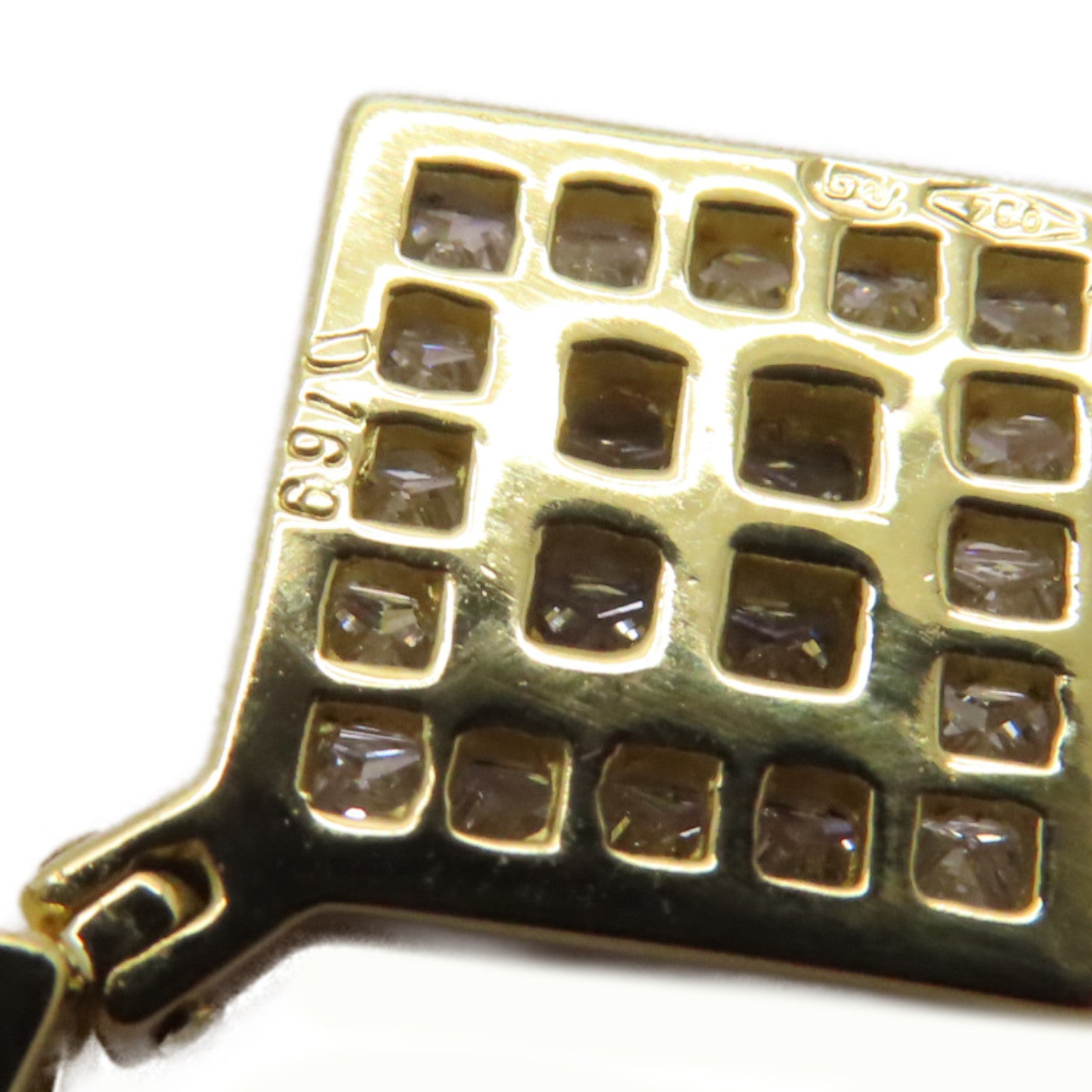 JEWELRY 【激減優惠】18K黃金Diamond Pendant Top 1.69ct鑽石吊墜