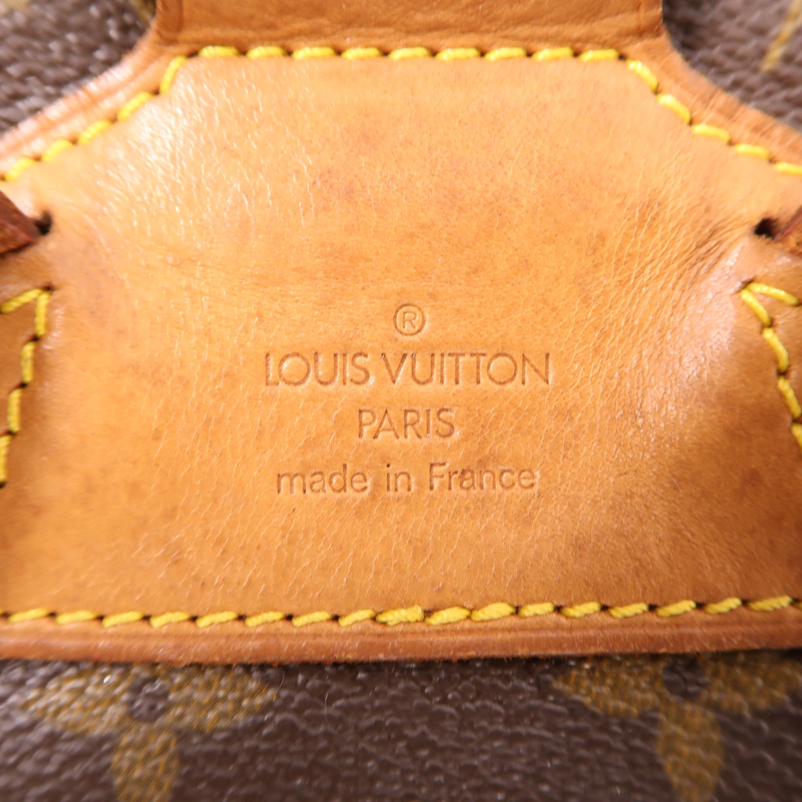 LOUIS VUITTON Monogram Montsouris MM Backpack金扣背包