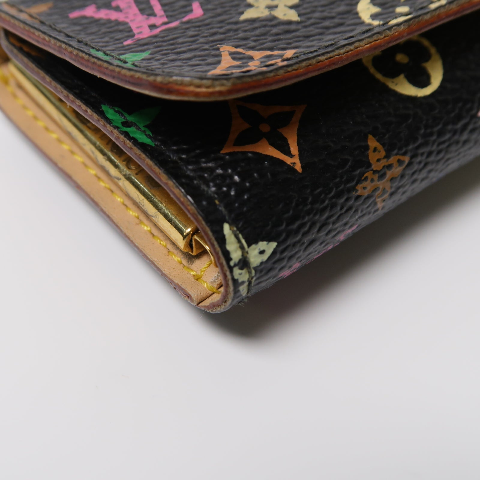 LOUIS VUITTON 【激減優惠】Monogram Multicolore Multicles 4 Key Holder金扣鎖匙包黑色/彩色