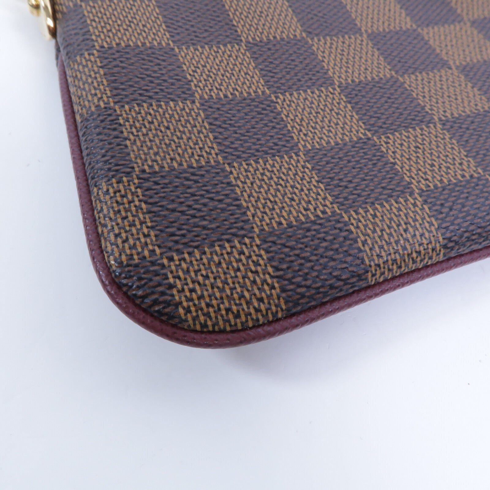 LOUIS VUITTON Damier Pochette Mila MM鏈帶肩背袋