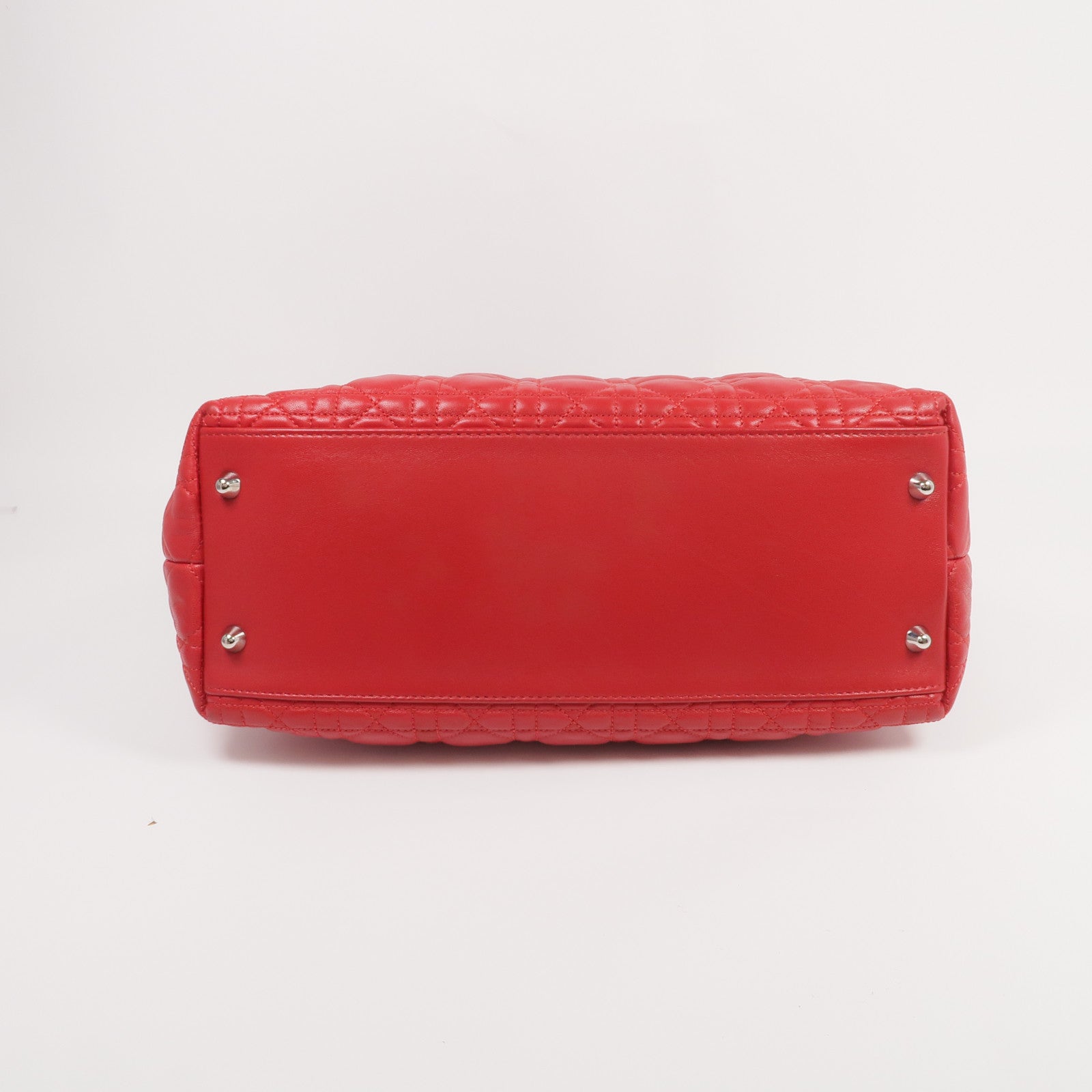 Dior 皮革Shoulder Bag/Handbag銀扣肩背袋/手挽袋