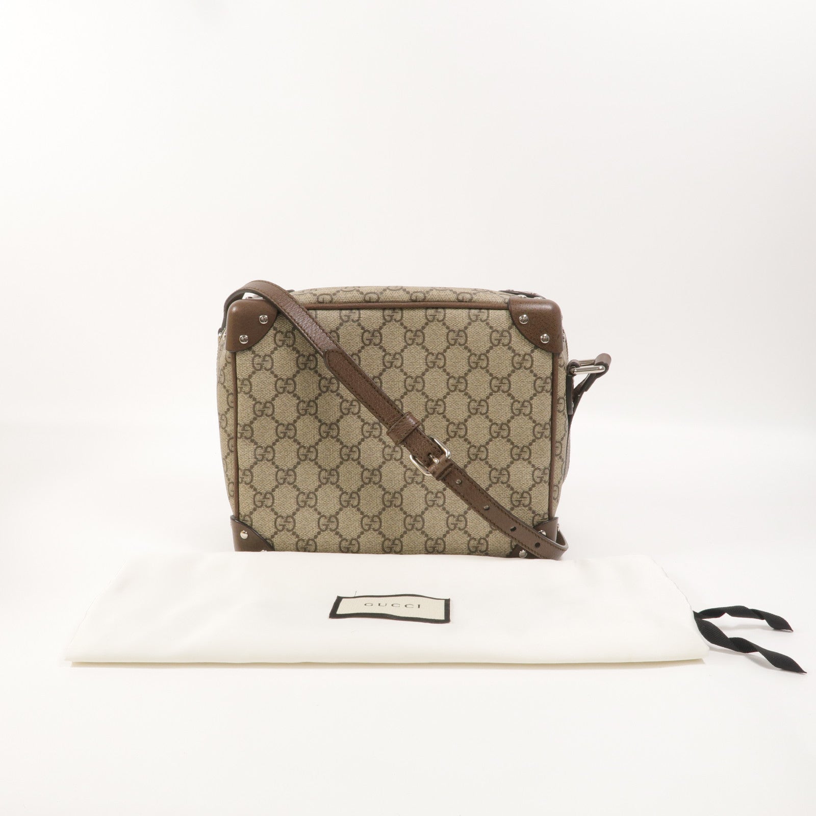 GUCCI 塗層帆布Shoulder Bag肩背袋