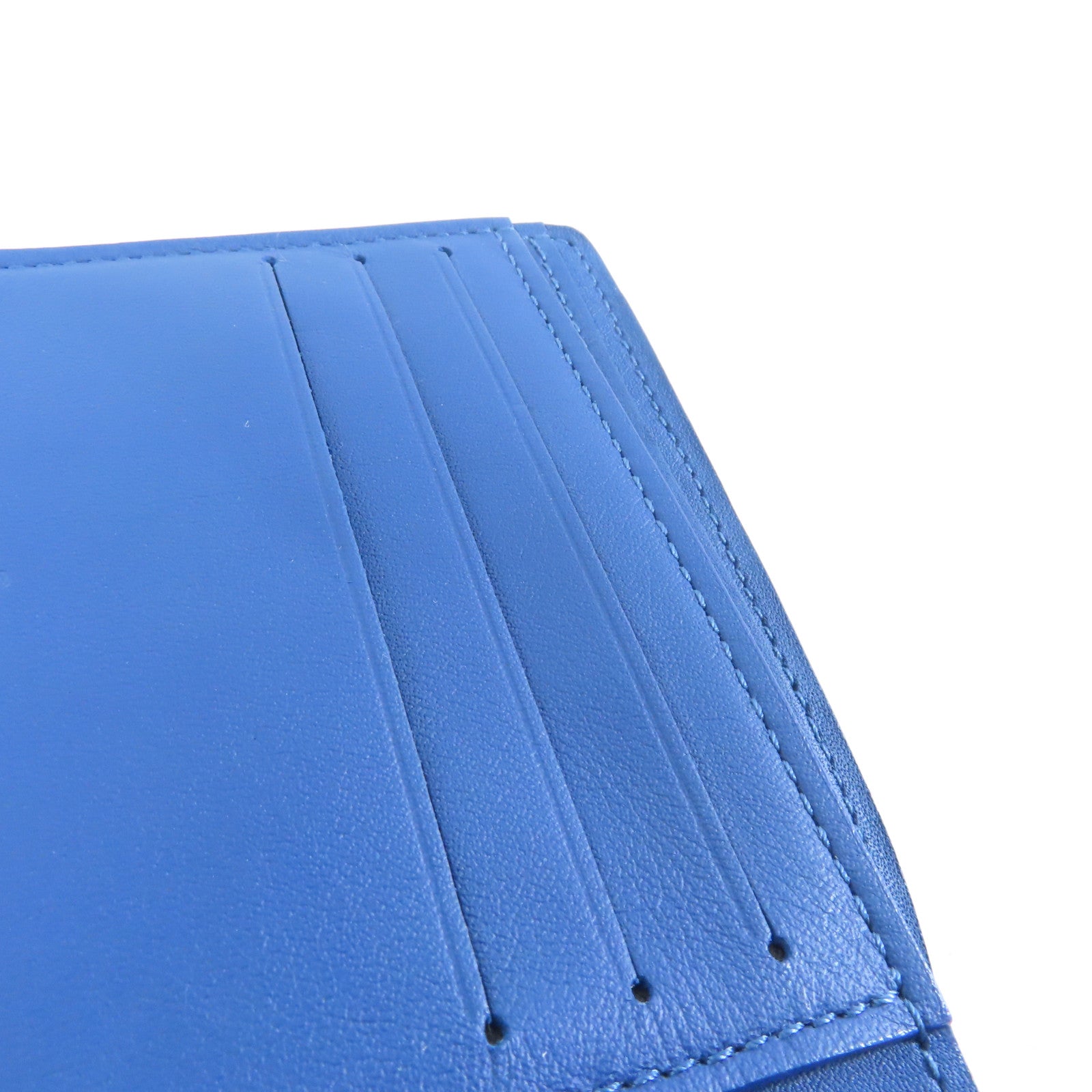 LOUIS VUITTON Damier Infini Multiple Wallet錢包藍色